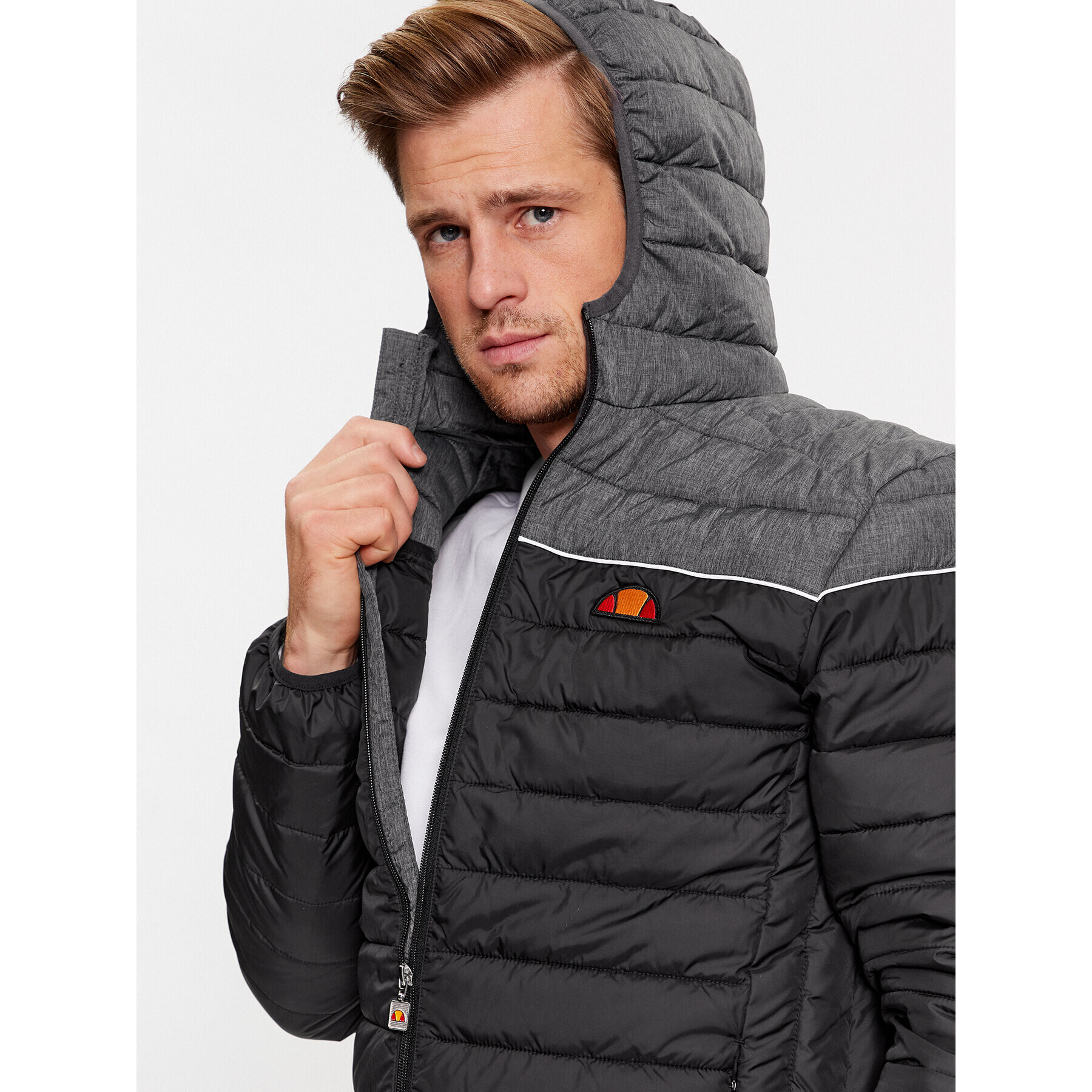 Ellesse Пухено яке Lombardy 2 SHR13274 Черен Regular Fit - Pepit.bg