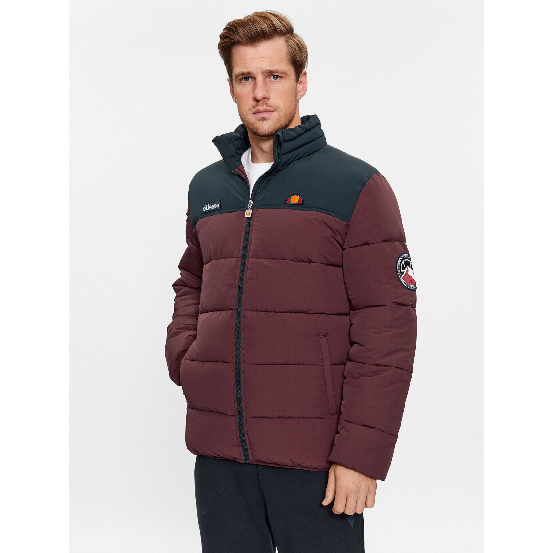 Ellesse Пухено яке Nebula SHR12789 Бордо Regular Fit - Pepit.bg