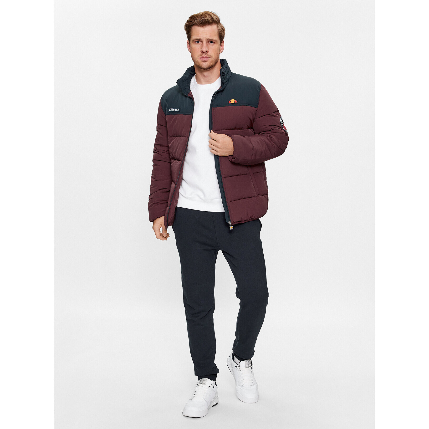 Ellesse Пухено яке Nebula SHR12789 Бордо Regular Fit - Pepit.bg