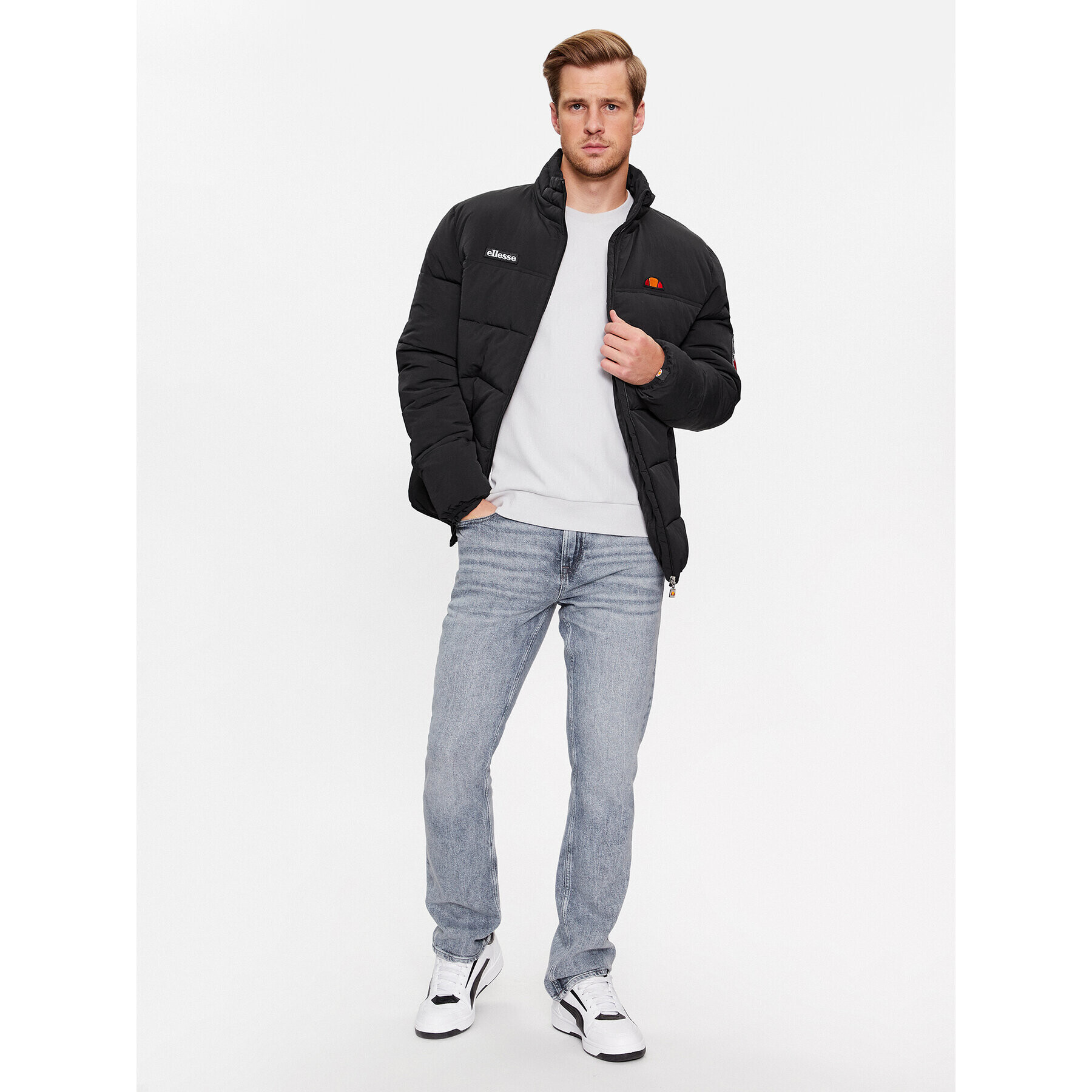 Ellesse Пухено яке Nebula SHR12789 Черен Regular Fit - Pepit.bg