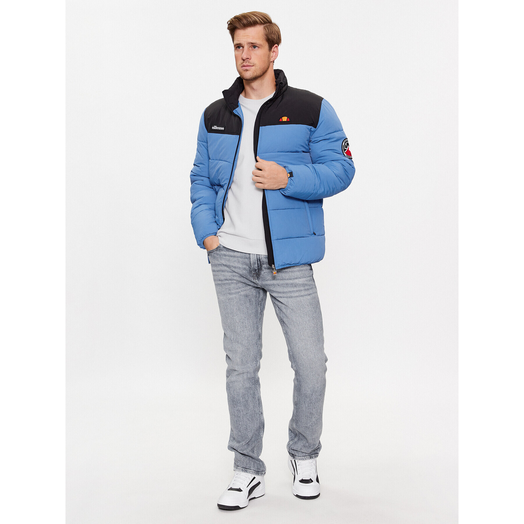 Ellesse Пухено яке Nebula SHR12789 Син Regular Fit - Pepit.bg