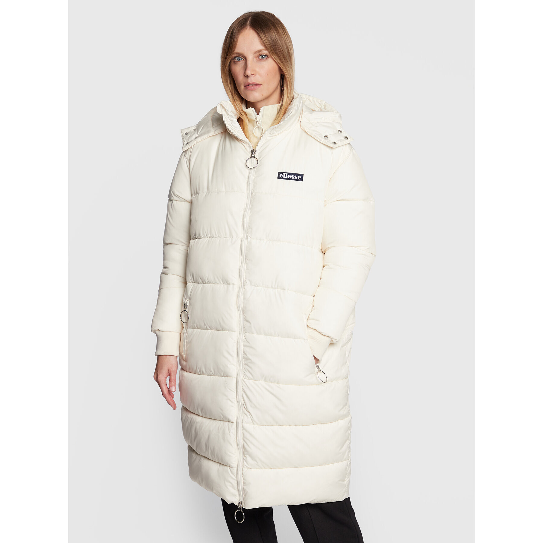 Ellesse Пухено яке Ponyo SGQ16963 Екрю Regular Fit - Pepit.bg