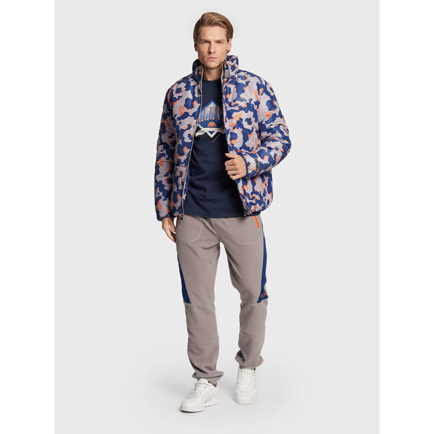 Ellesse Пухено яке Versetto SHP16125 Цветен Regular Fit - Pepit.bg