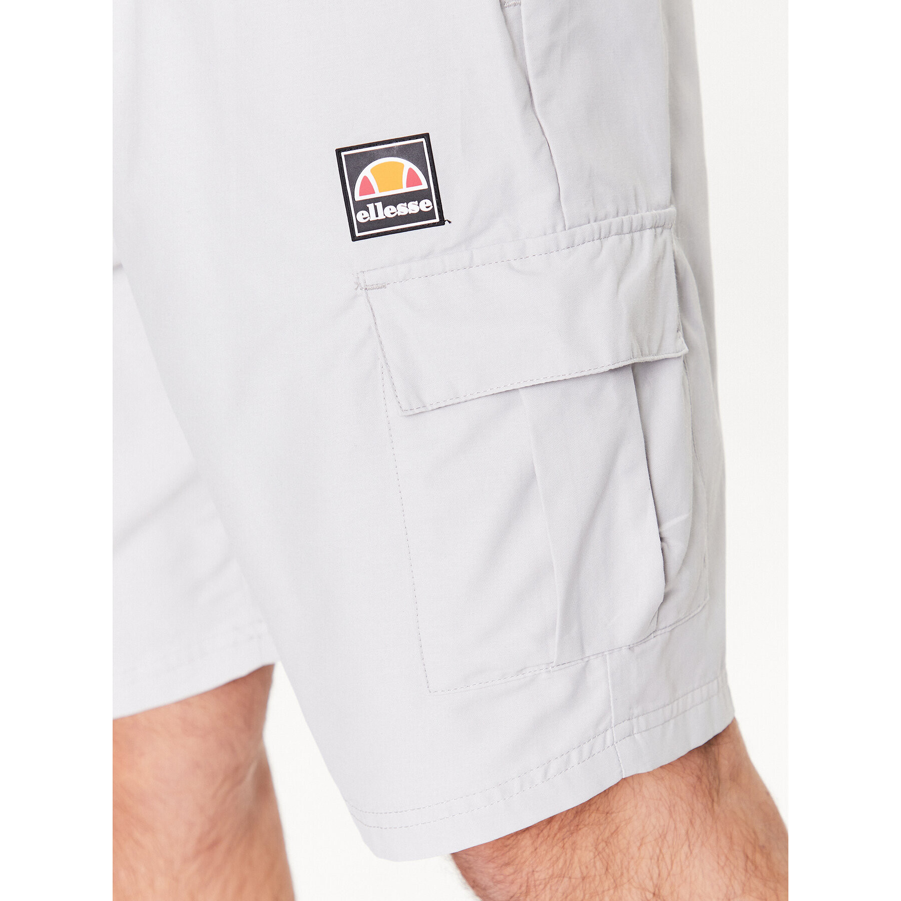 Ellesse Шорти от плат Caprera SXR17673 Сив Regular Fit - Pepit.bg