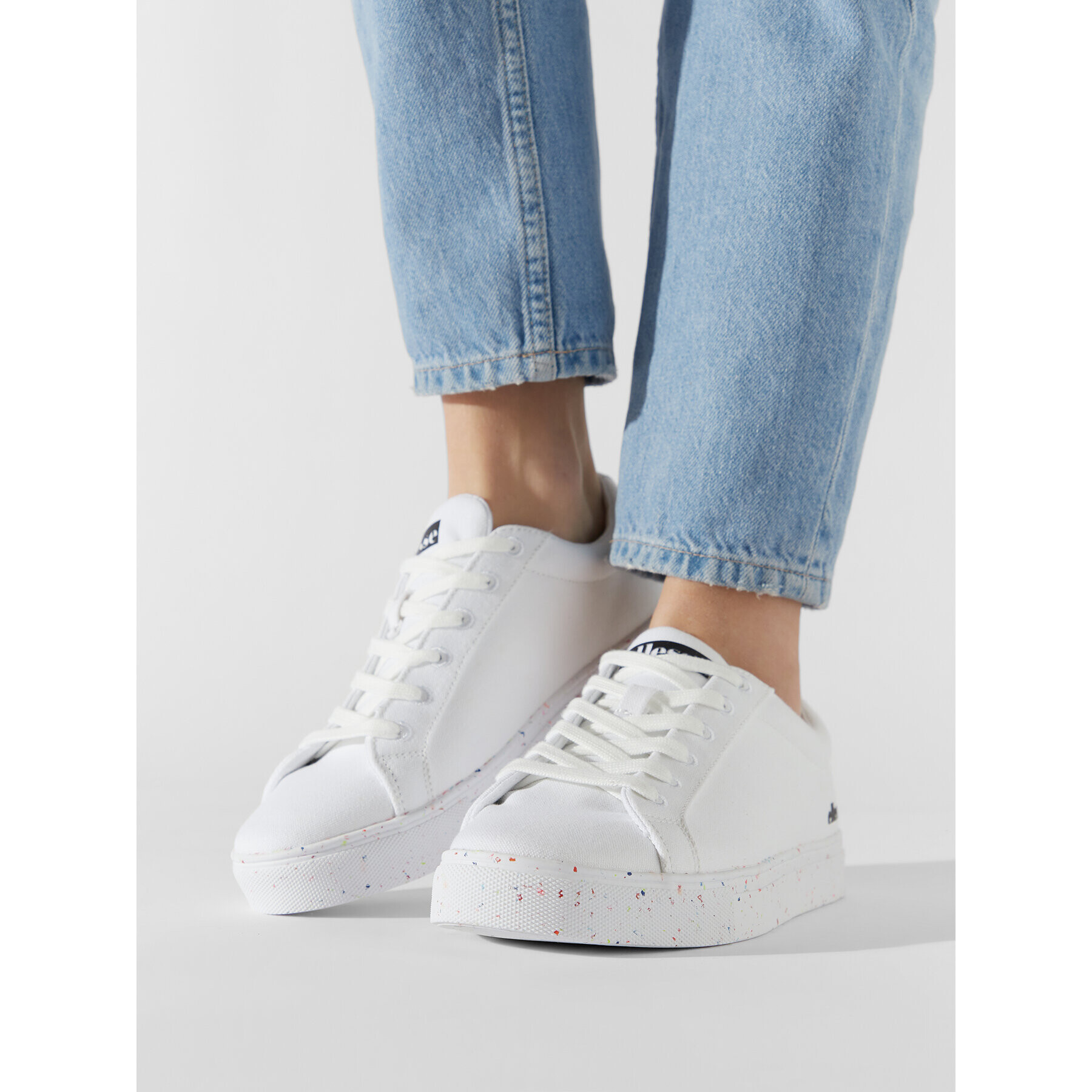 Ellesse Сникърси Nuovo Cupsole SGPF0520 Бял - Pepit.bg