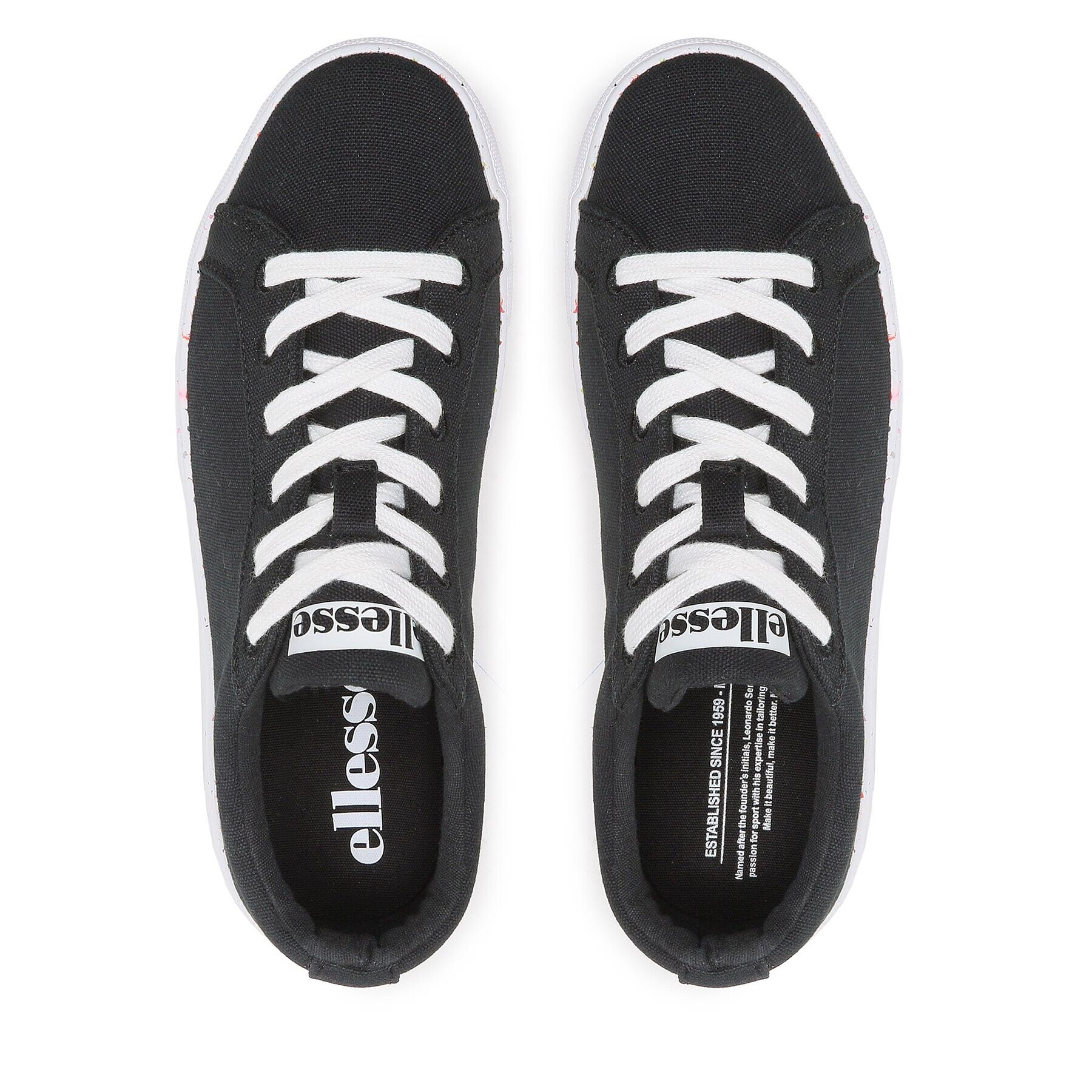 Ellesse Сникърси Nuovo Cupsole SGPF0520011 Черен - Pepit.bg