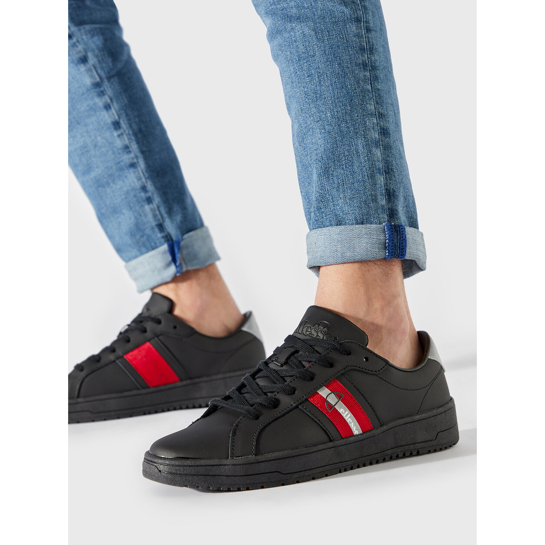 Ellesse Сникърси Strada Cupsole SHPF0521011 Черен - Pepit.bg