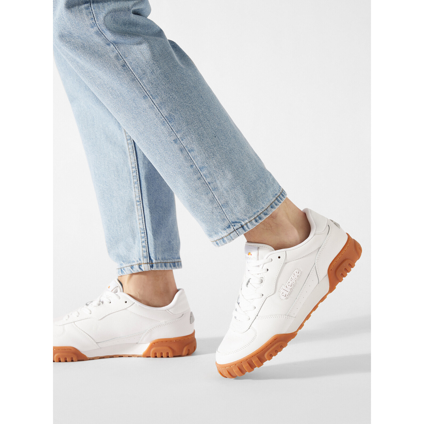 Ellesse Сникърси Tanker Cupsole SHPF0511 Бял - Pepit.bg