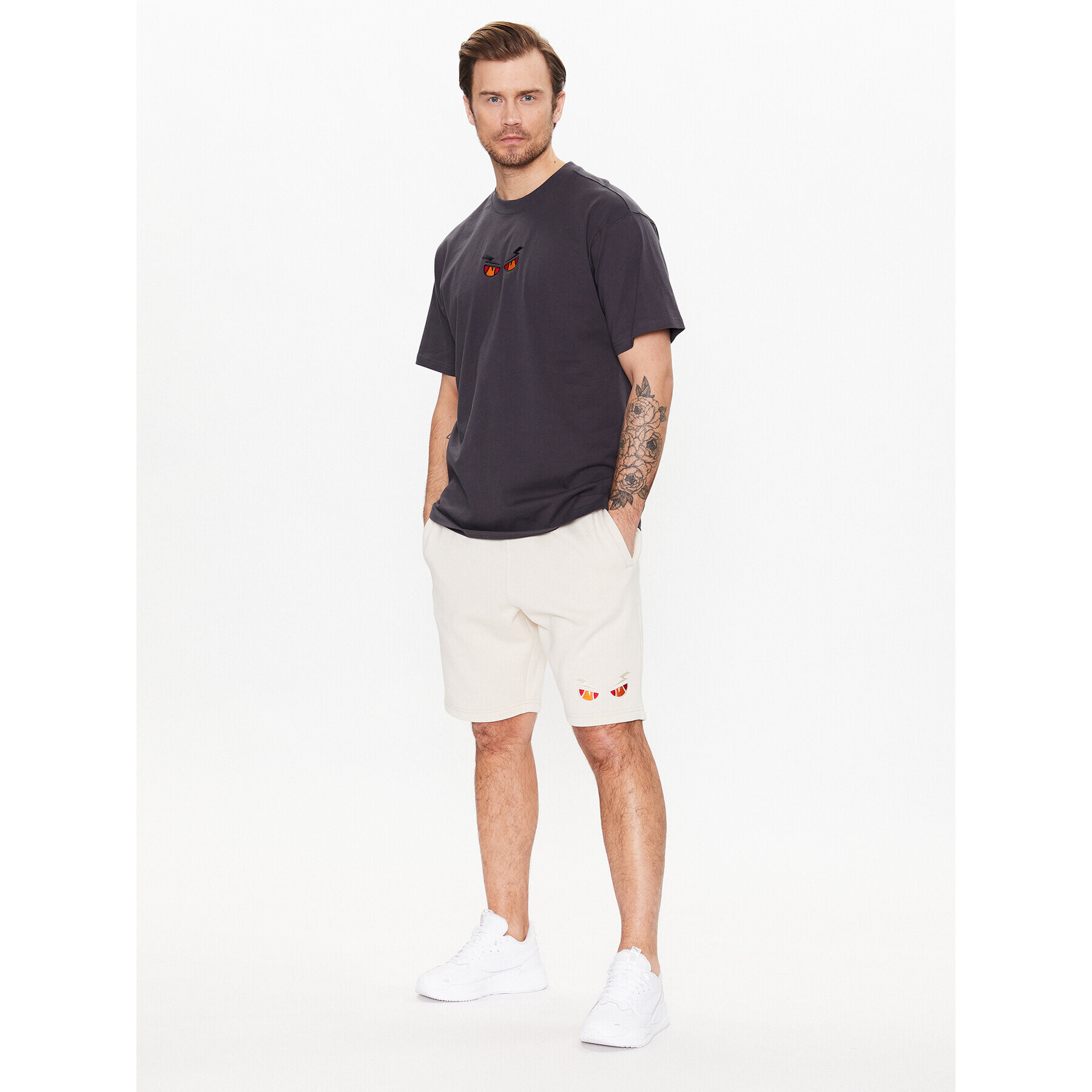 Ellesse Спортни шорти Agusto SHR18011 Бежов Regular Fit - Pepit.bg