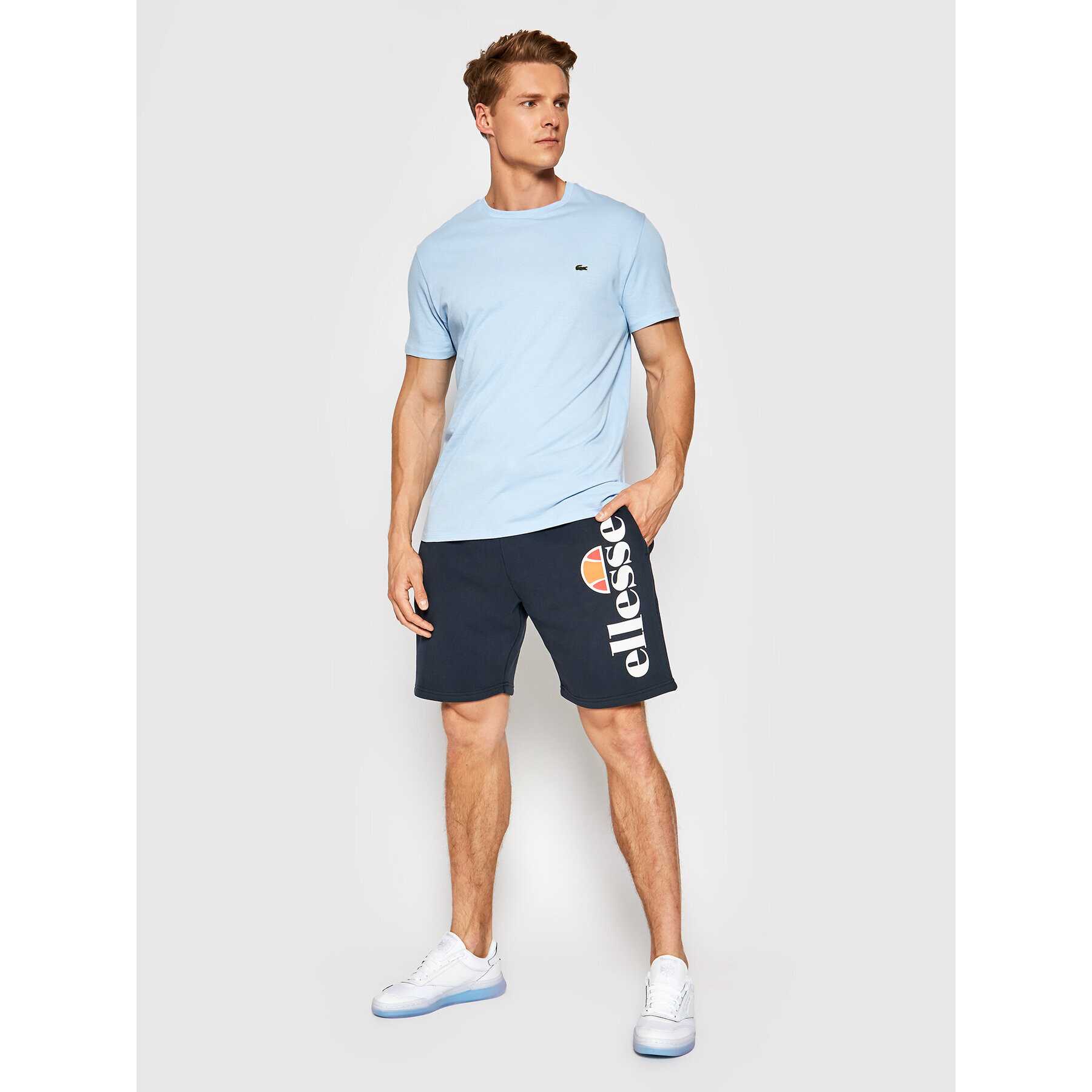 Ellesse Спортни шорти Bossini SHS08748 Тъмносин Regular Fit - Pepit.bg