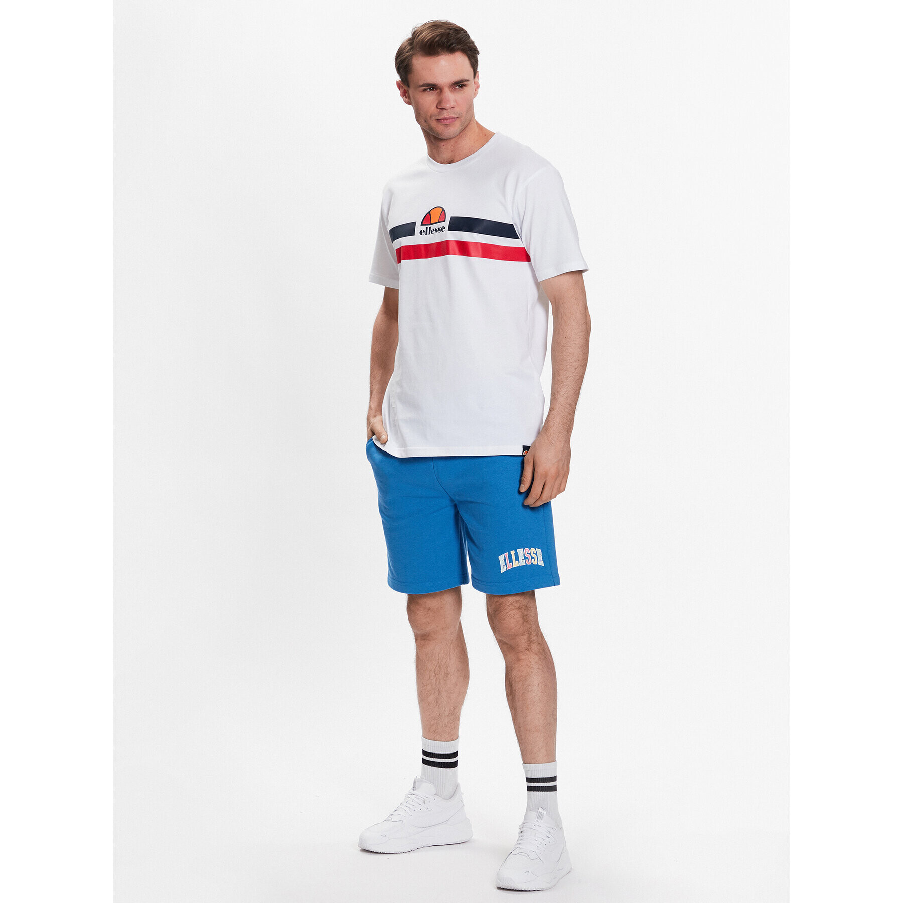 Ellesse Спортни шорти Haven SGR17615 Син Regular Fit - Pepit.bg