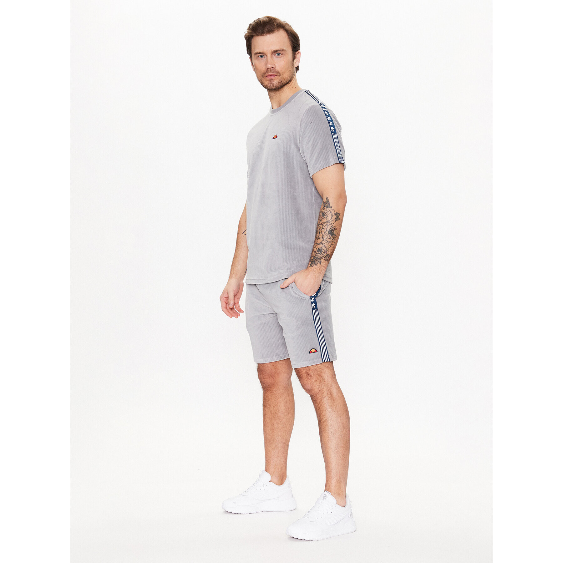 Ellesse Спортни шорти Tomatro SHR16051 Сив Regular Fit - Pepit.bg