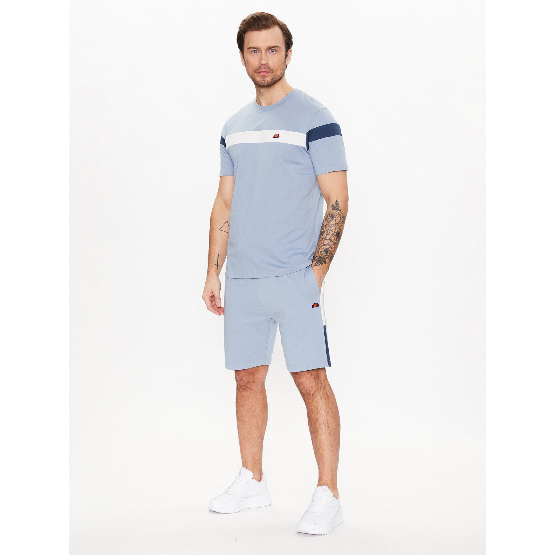 Ellesse Спортни шорти Turi SHR17435 Син Regular Fit - Pepit.bg