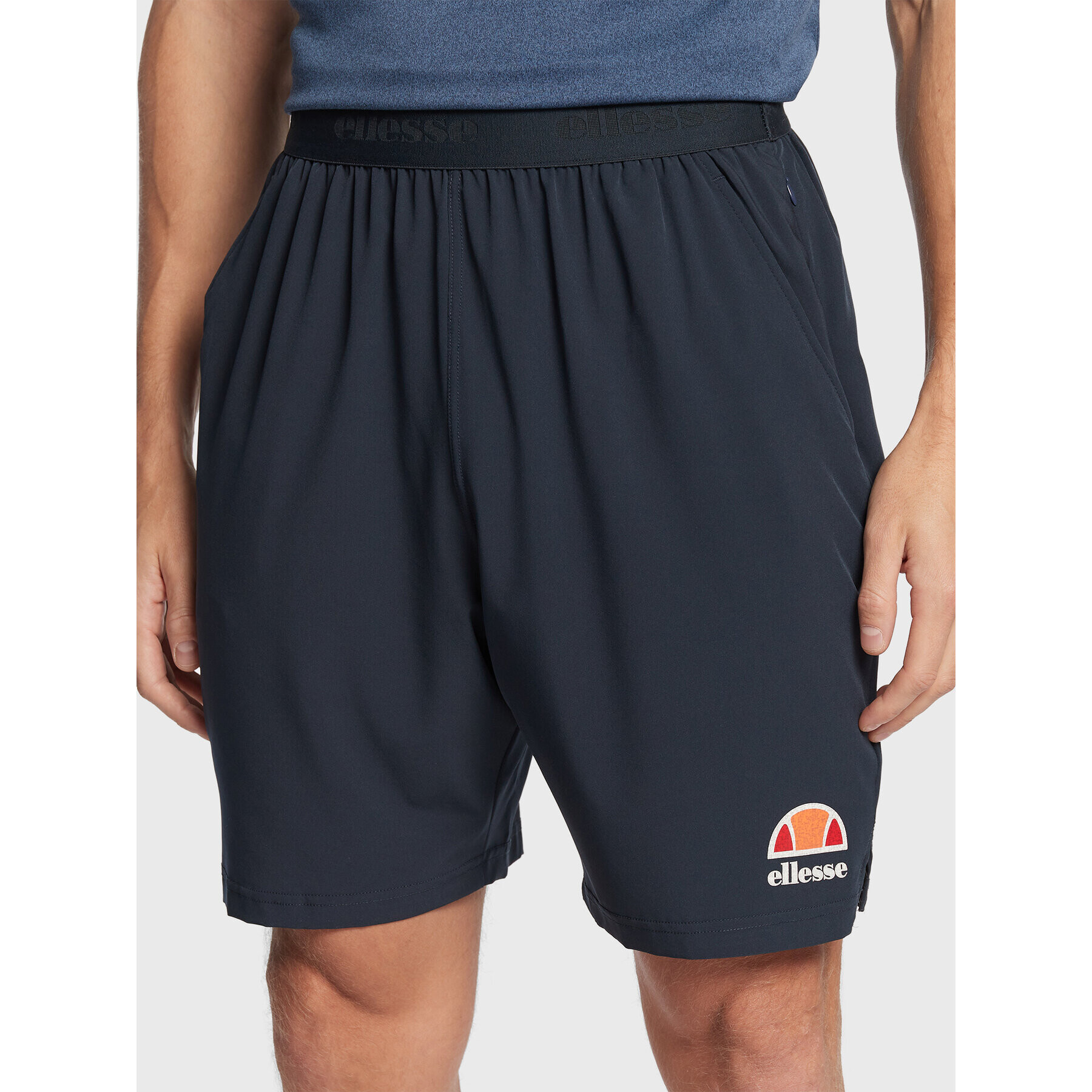 Ellesse Спортни шорти Vivaldi SXG09889 Тъмносин Regular Fit - Pepit.bg