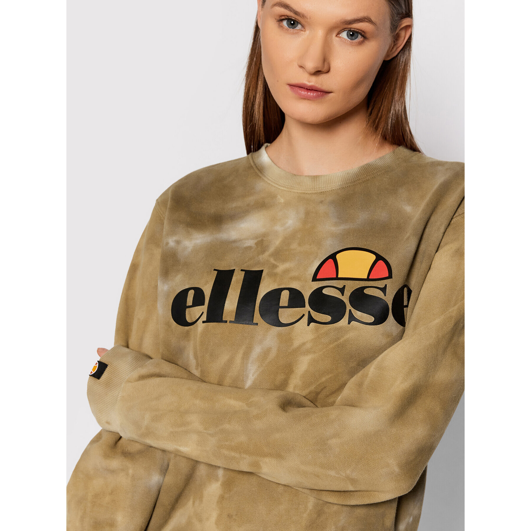 Ellesse Суитшърт Agata SGK11290 Кафяв Regular Fit - Pepit.bg