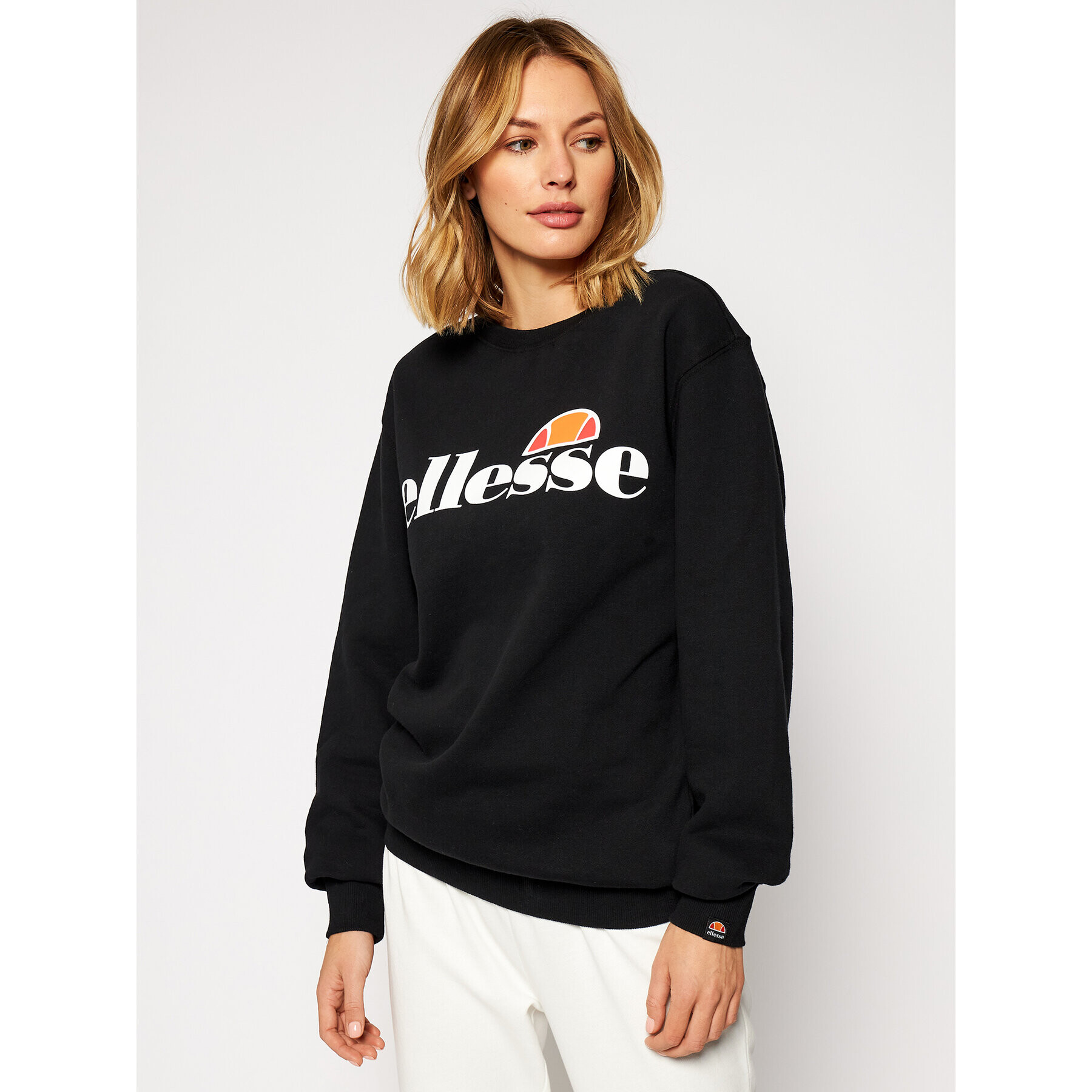 Ellesse Суитшърт Agata SGS03238 Черен Regular Fit - Pepit.bg