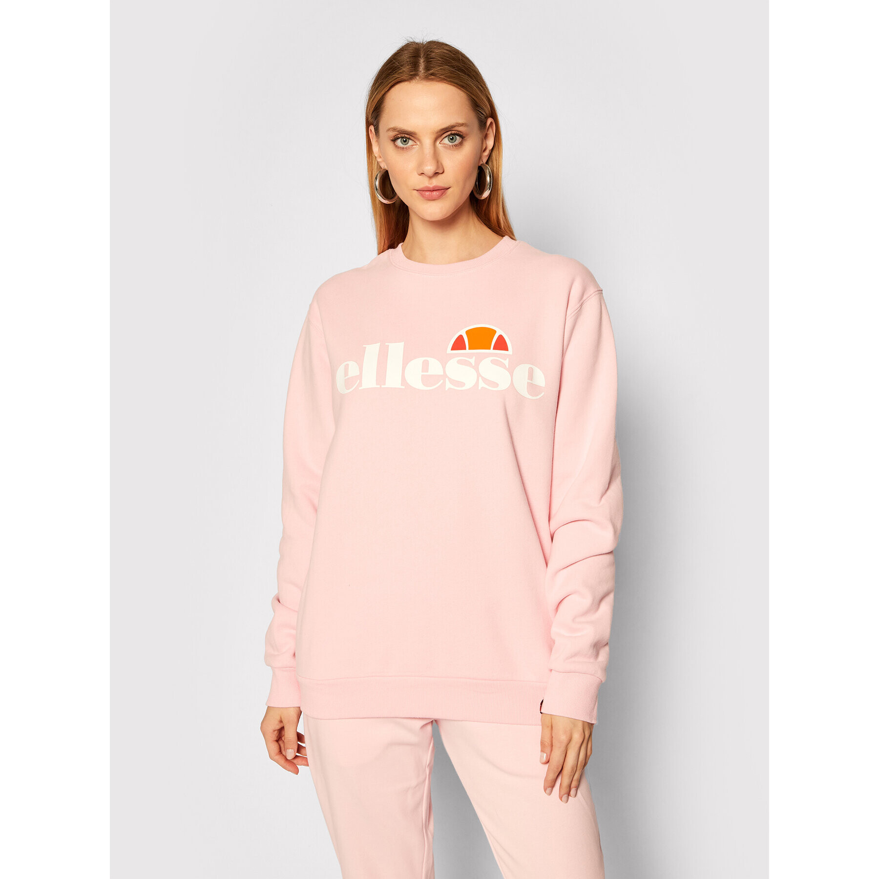 Ellesse Суитшърт Agata SGS03238 Розов Regular Fit - Pepit.bg