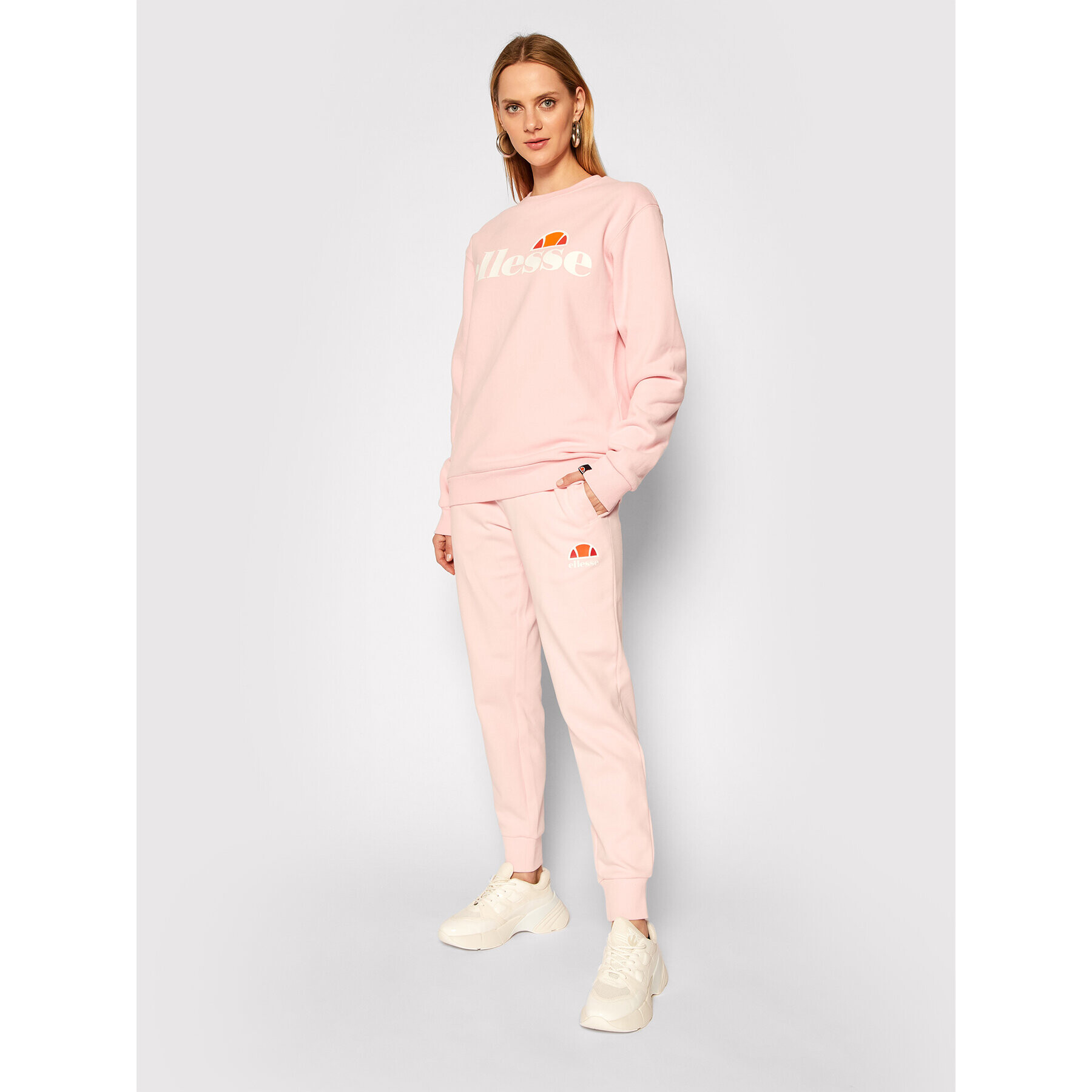 Ellesse Суитшърт Agata SGS03238 Розов Regular Fit - Pepit.bg