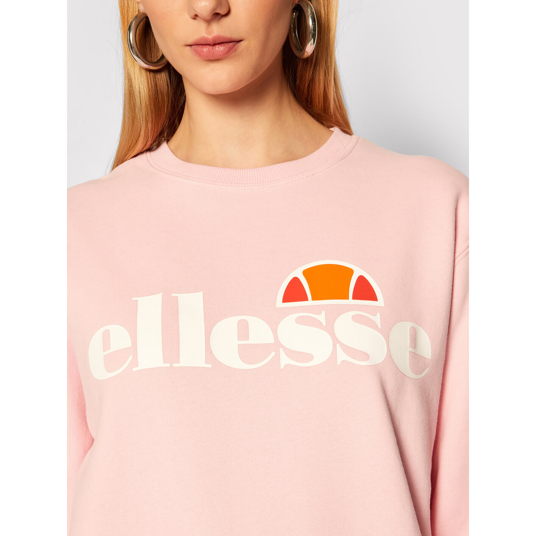 Ellesse Суитшърт Agata SGS03238 Розов Regular Fit - Pepit.bg