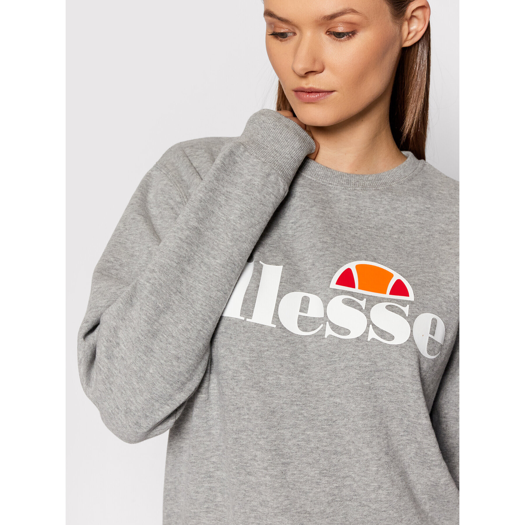 Ellesse Суитшърт Agata SGS03238 Сив Regular Fit - Pepit.bg