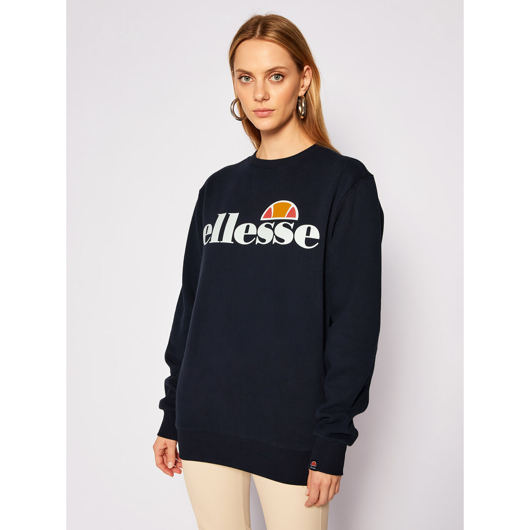 Ellesse Суитшърт Agata SGS03238 Тъмносин Regular Fit - Pepit.bg