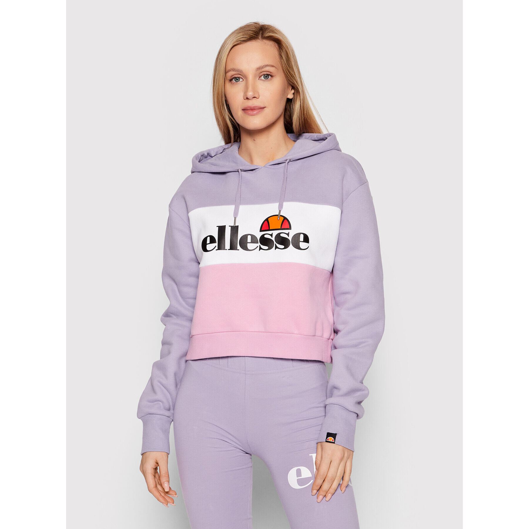 Ellesse Суитшърт Allesandro SGM08005 Виолетов Relaxed Fit - Pepit.bg