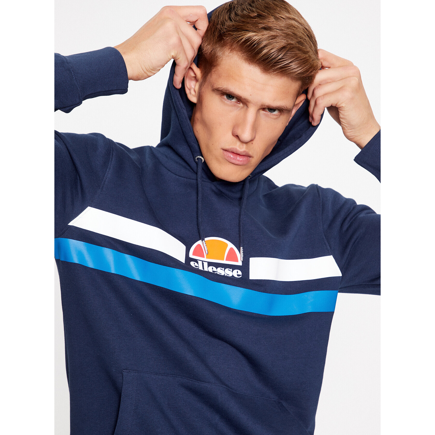 Ellesse Суитшърт Alroni SHR13709 Тъмносин Regular Fit - Pepit.bg