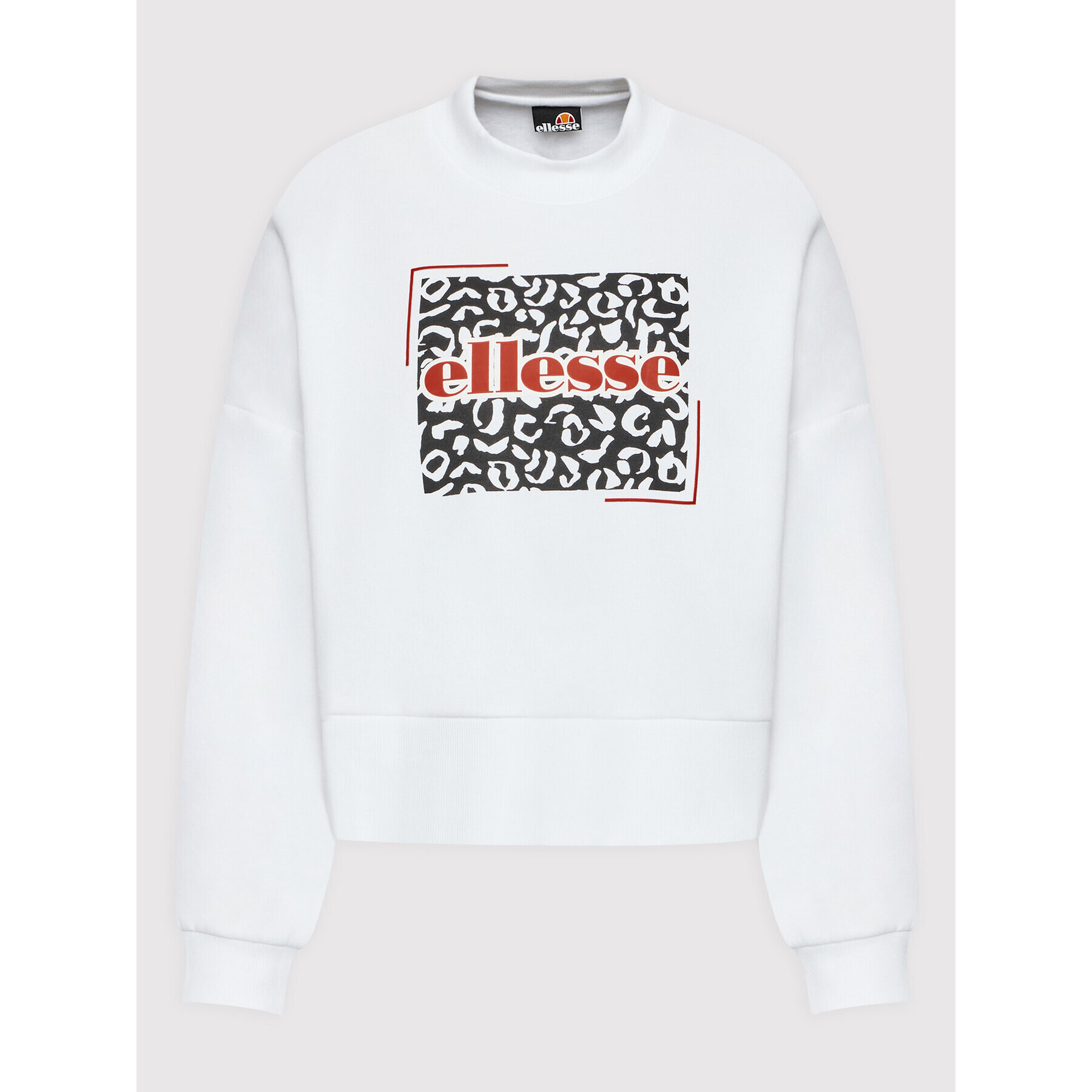 Ellesse Суитшърт Circular SGM14609 Бял Relaxed Fit - Pepit.bg