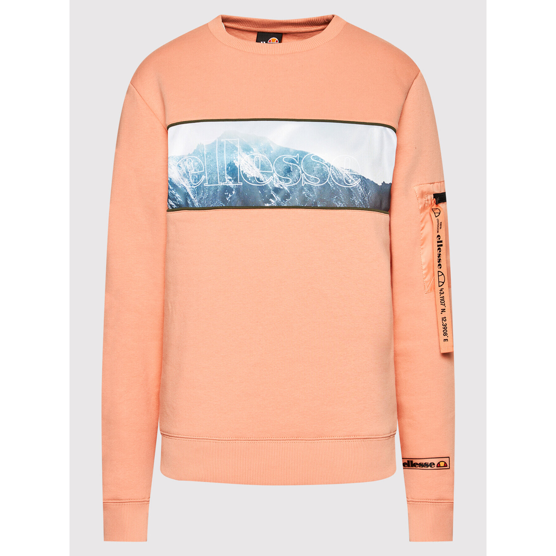 Ellesse Суитшърт Colline SGK12461 Розов Regular Fit - Pepit.bg