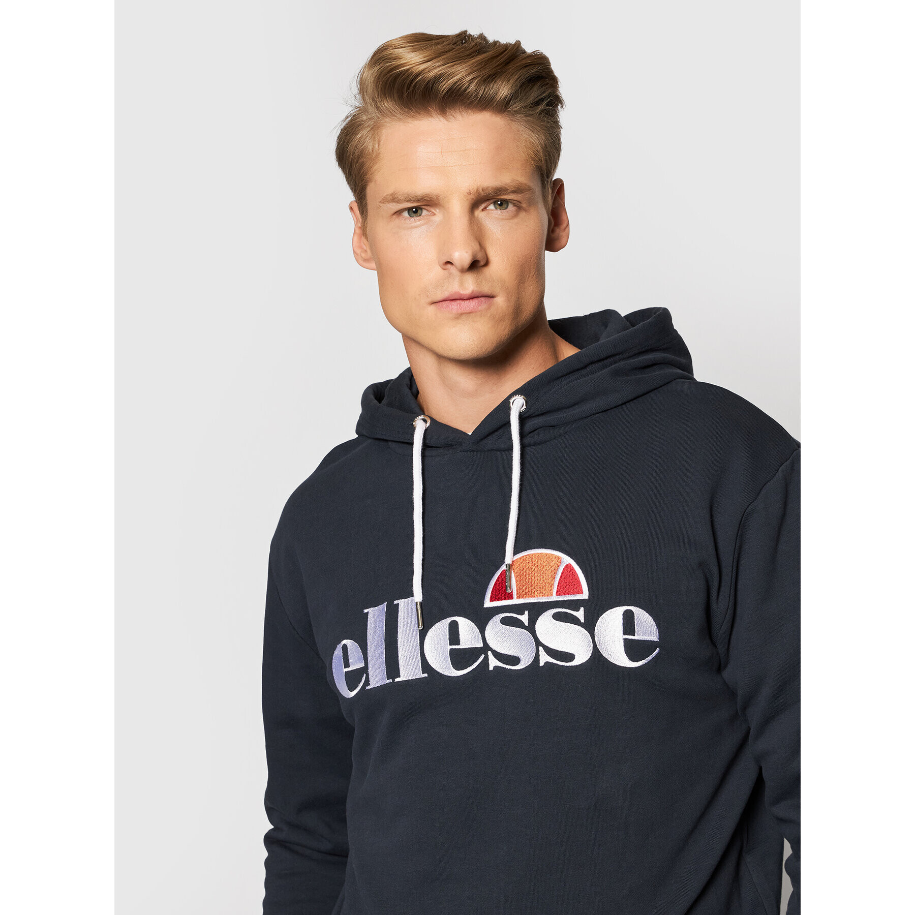 Ellesse Суитшърт Ferrer SHK13288 Тъмносин Regular Fit - Pepit.bg