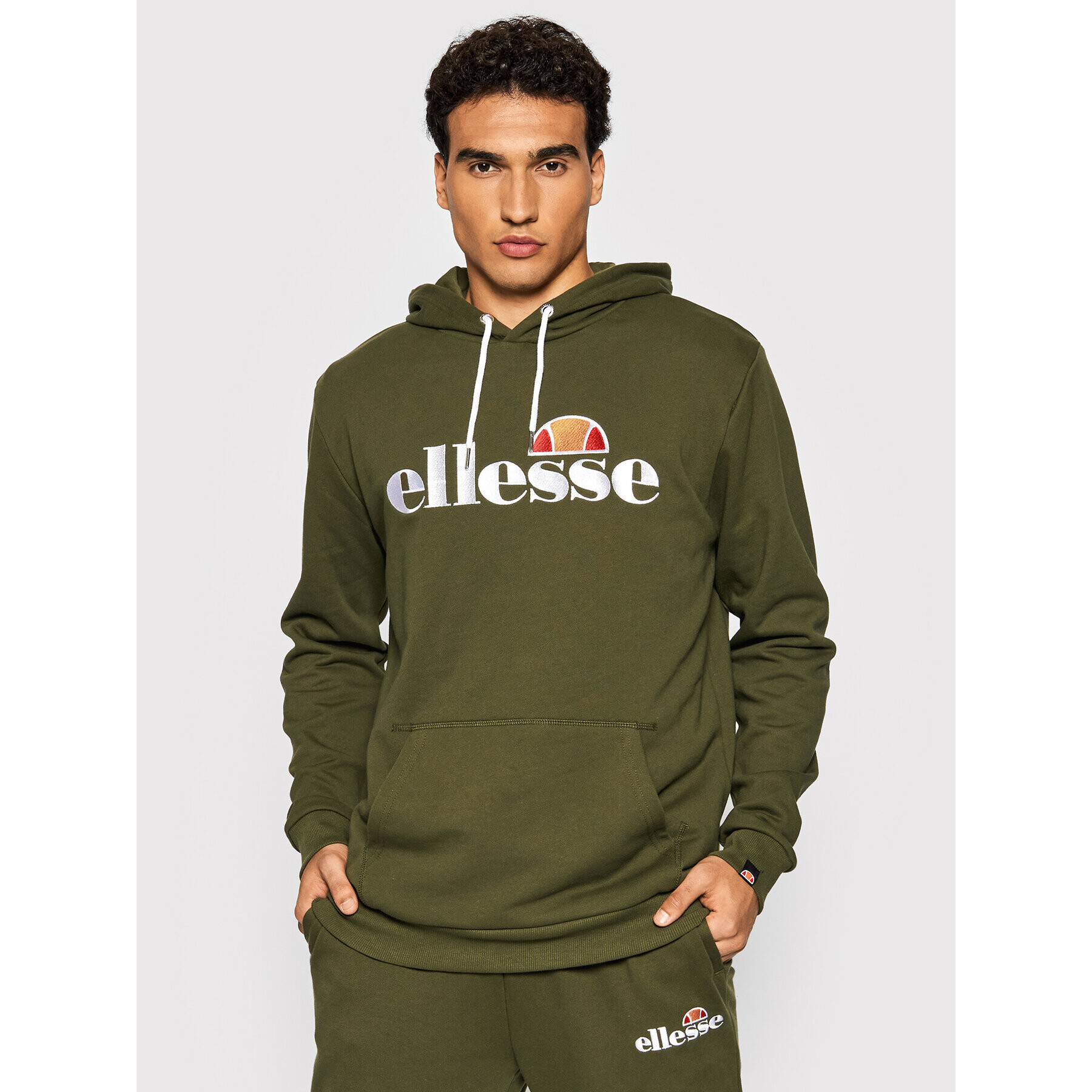 Ellesse Суитшърт Ferrer SHK13288 Зелен Regular Fit - Pepit.bg