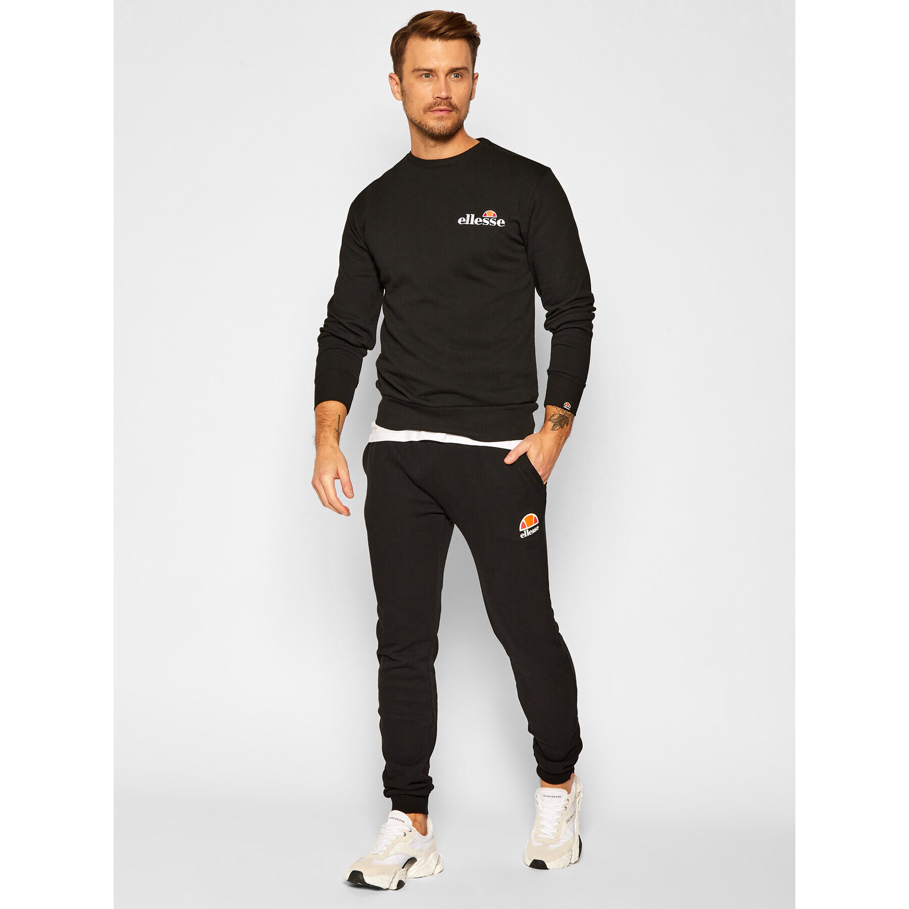 Ellesse Суитшърт Fierro SHS08784 Черен Classic Fit - Pepit.bg