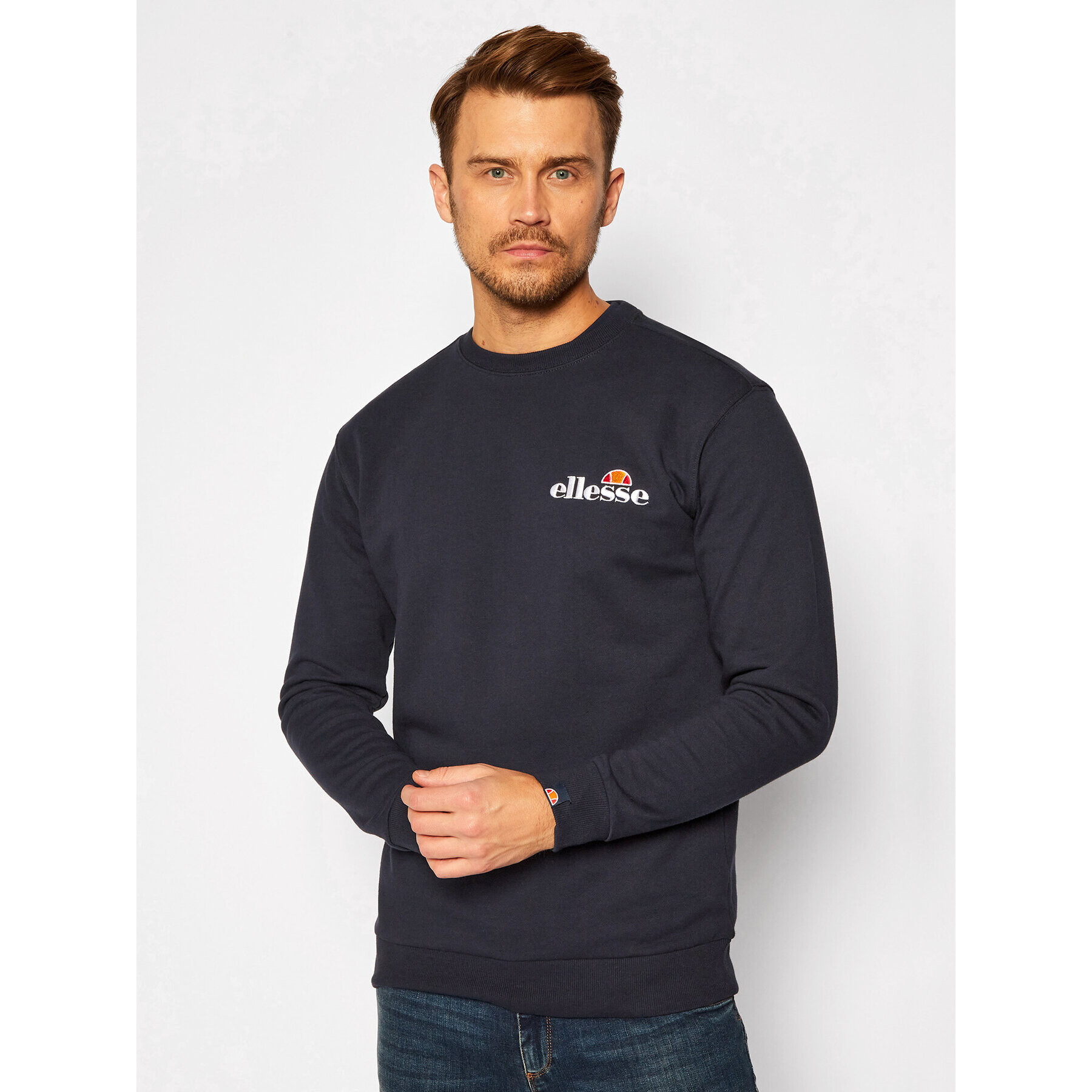 Ellesse Суитшърт Fierro SHS08784 Тъмносин Classic Fit - Pepit.bg