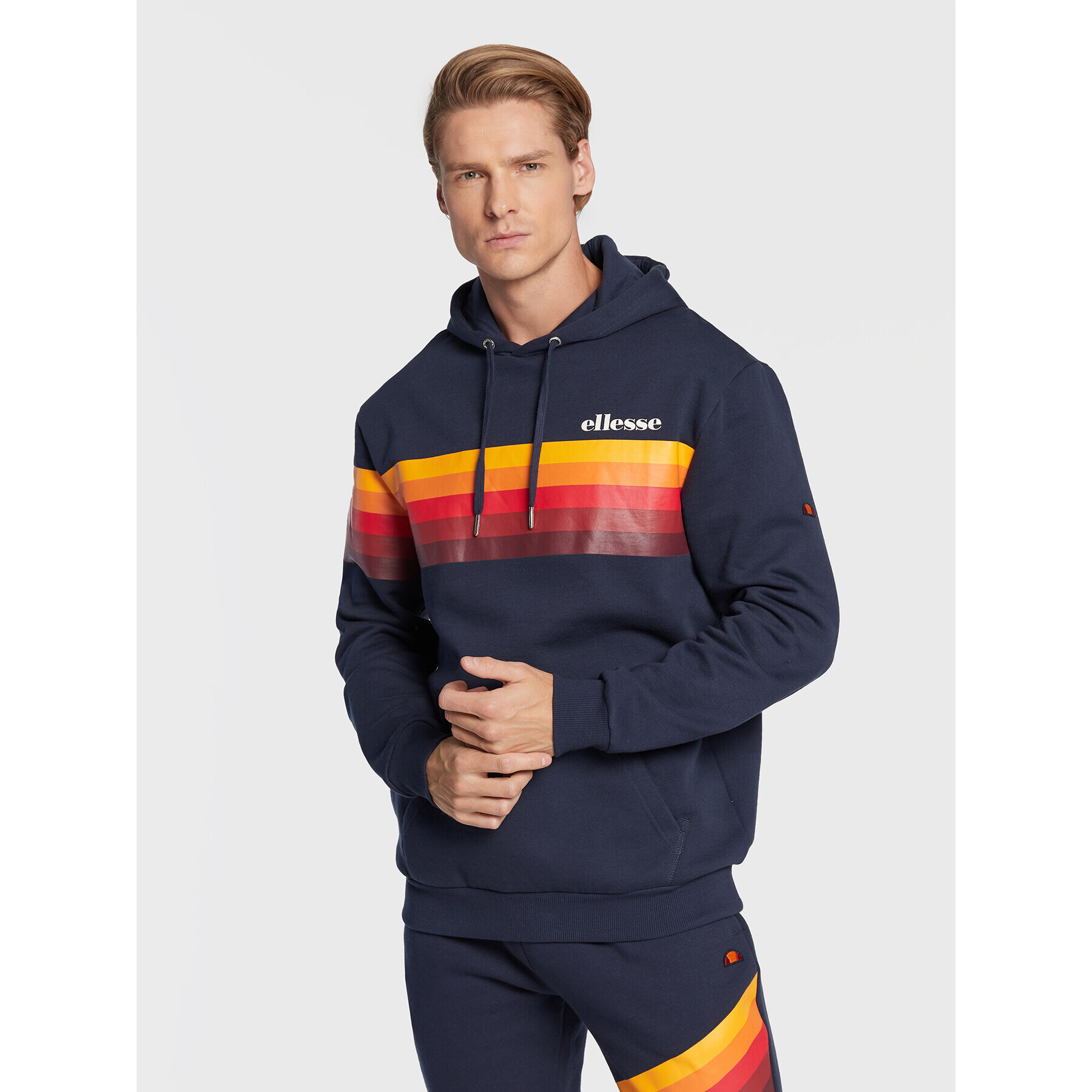 Ellesse Суитшърт Gruss SHP16215 Тъмносин Regular Fit - Pepit.bg