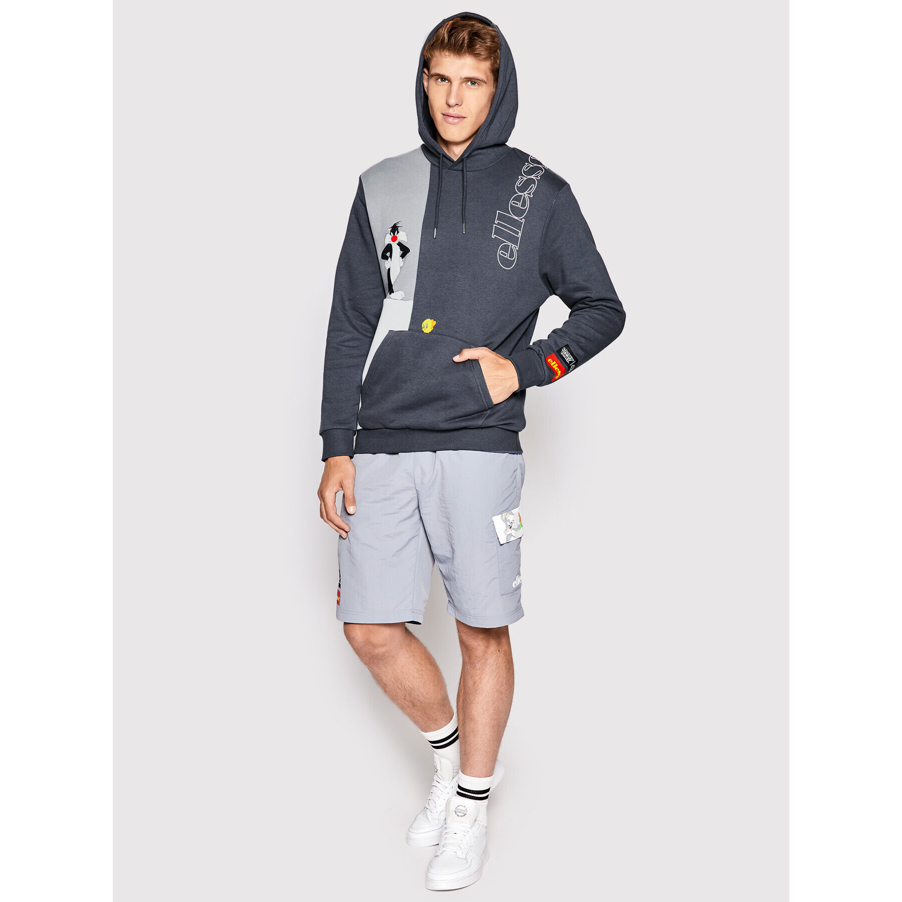 Ellesse Суитшърт LOONEY TUNES Manioo SML15224 Син Regular Fit - Pepit.bg