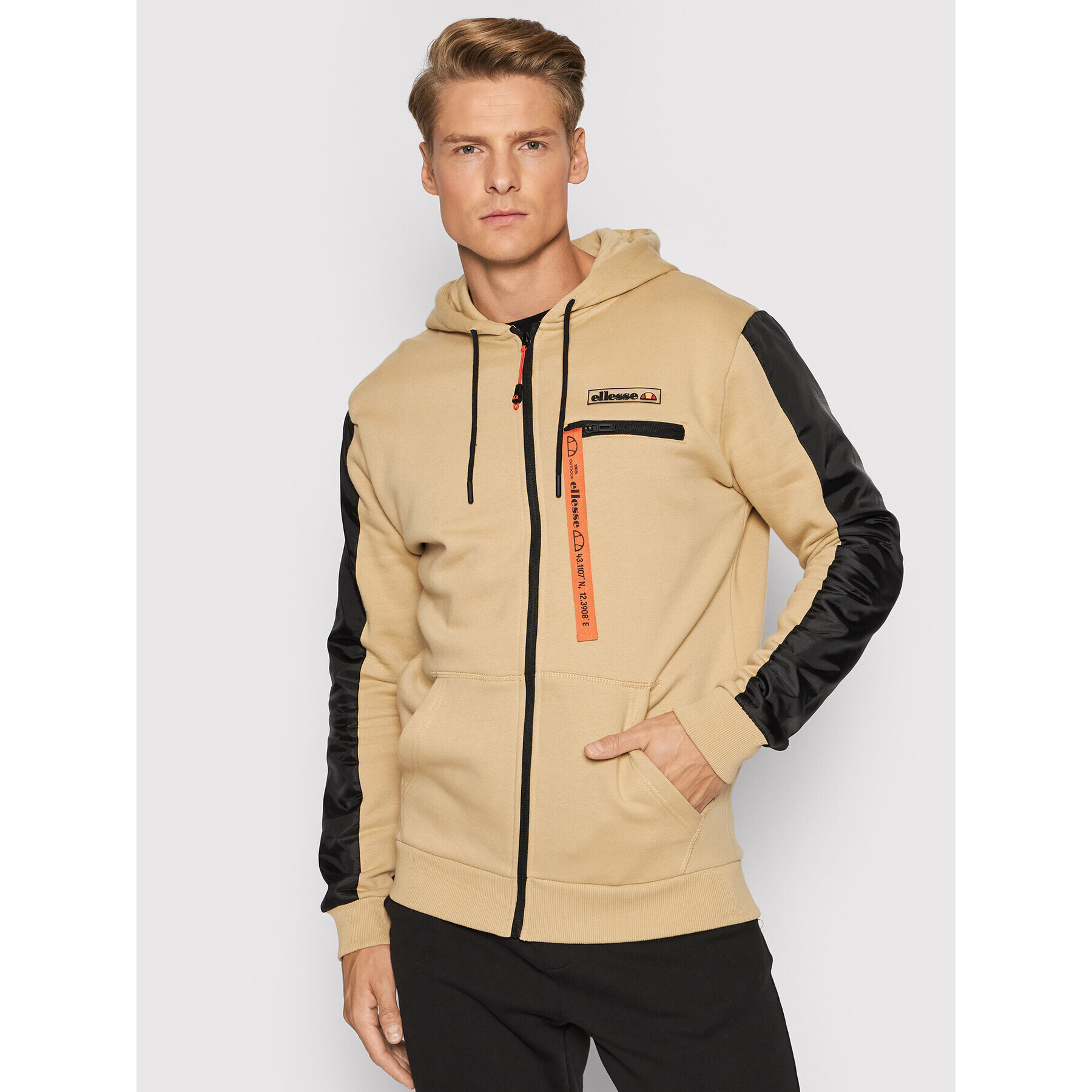 Ellesse Суитшърт Mucchio SHK12449 Бежов Regular Fit - Pepit.bg