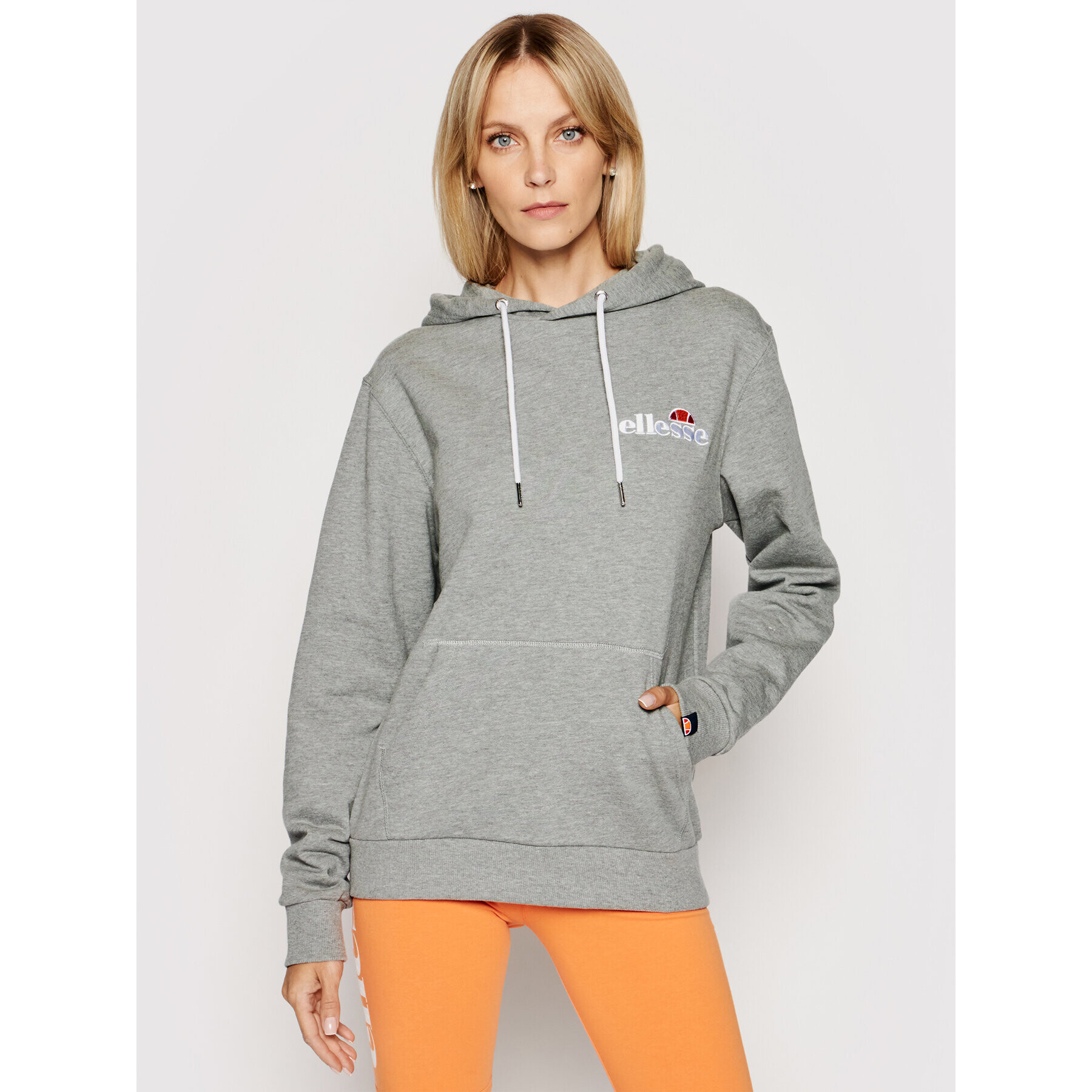 Ellesse Суитшърт Noreo Oh Hoody SGS08848 Сив Relaxed Fit - Pepit.bg