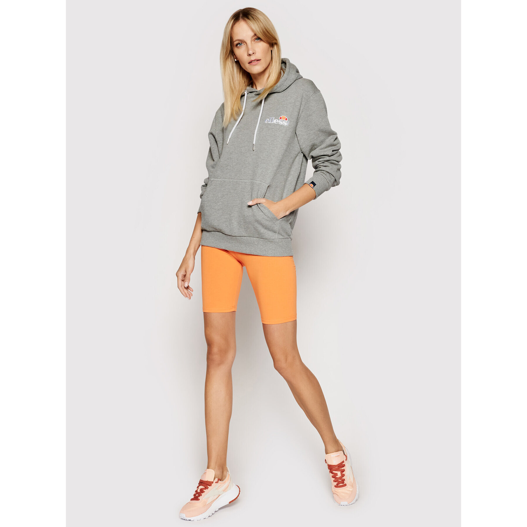 Ellesse Суитшърт Noreo Oh Hoody SGS08848 Сив Relaxed Fit - Pepit.bg