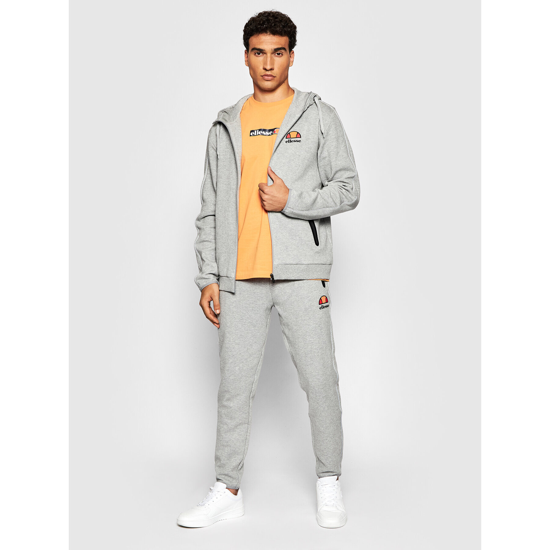 Ellesse Суитшърт Ornari SXG09896 Сив Regular Fit - Pepit.bg