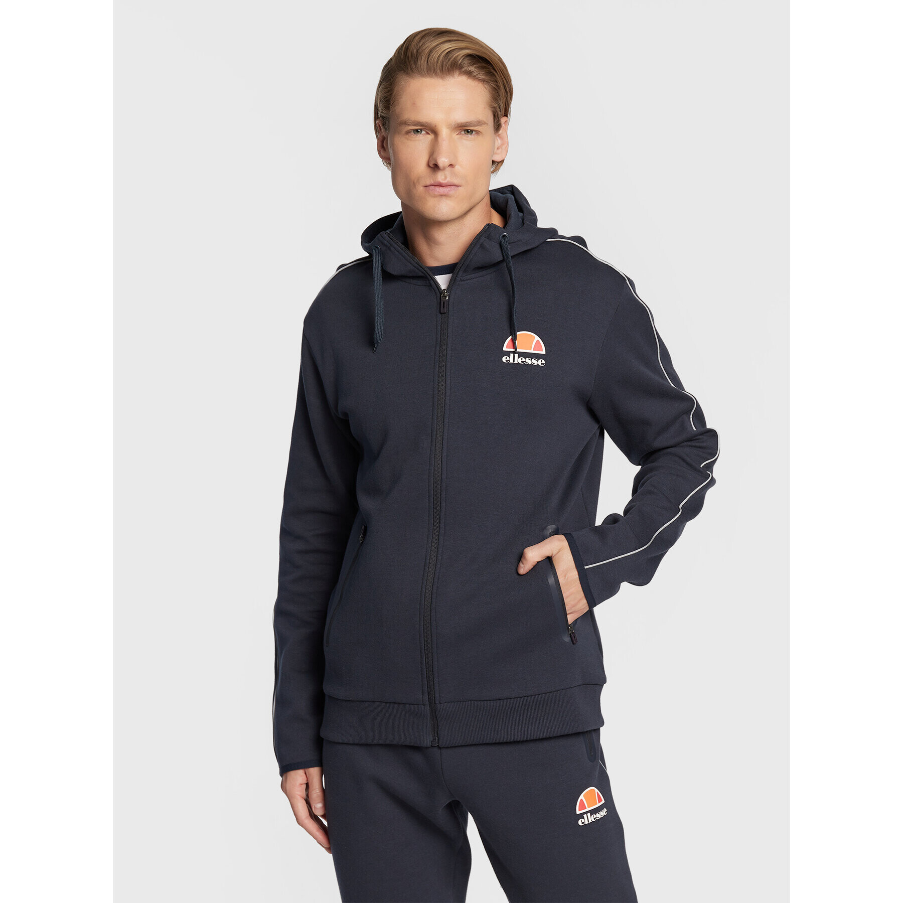 Ellesse Суитшърт Ornari SXG09896 Тъмносин Regular Fit - Pepit.bg