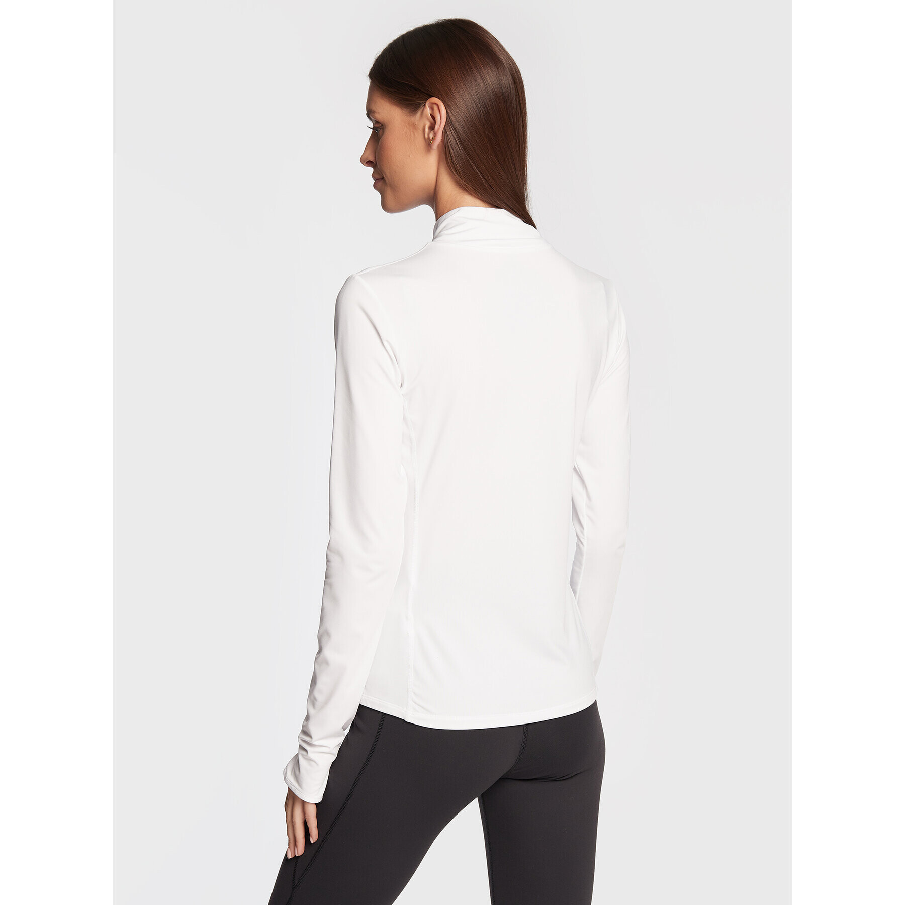 Ellesse Суитшърт от техническо трико Sofira SRG09915 Бял Compressive Fit - Pepit.bg
