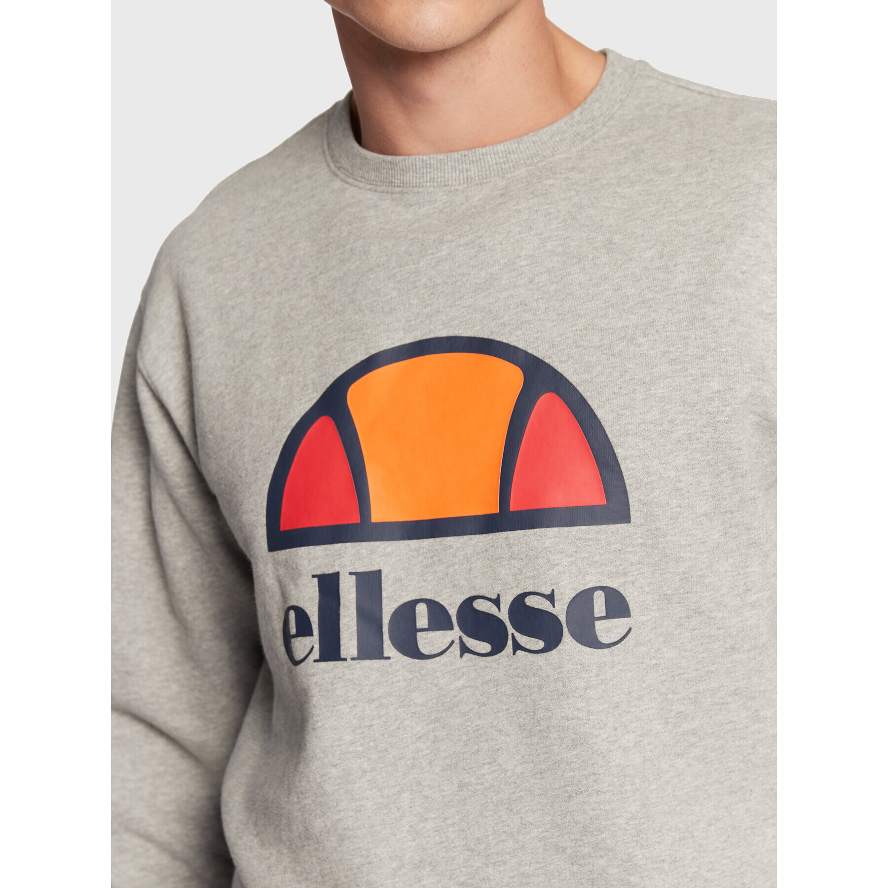 Ellesse Суитшърт Perc SXG12638 Сив Regular Fit - Pepit.bg