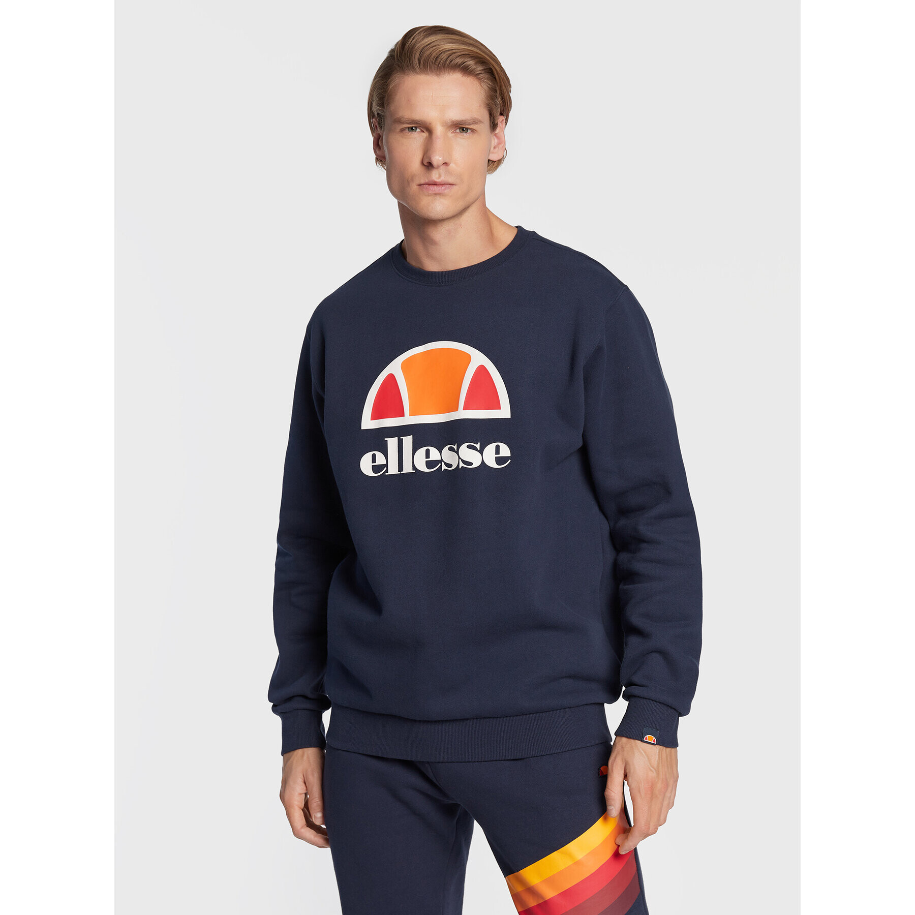 Ellesse Суитшърт Perc SXG12638 Тъмносин Regular Fit - Pepit.bg