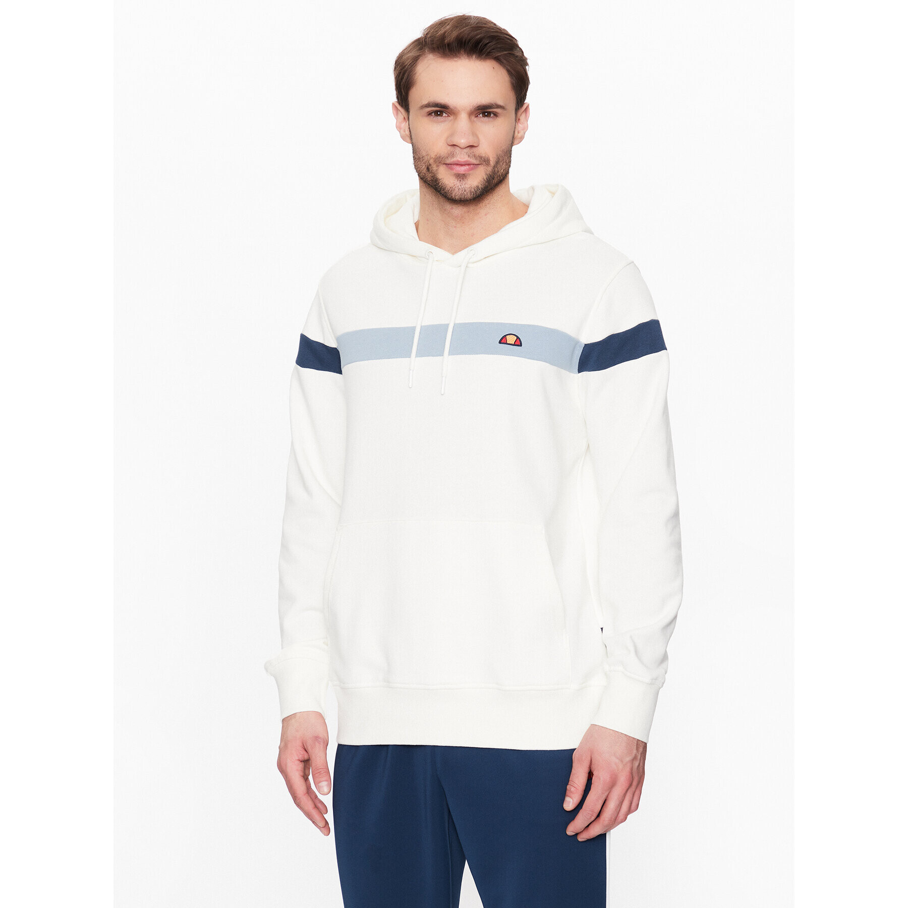 Ellesse Суитшърт Pietro SHR17434 Бял Regular Fit - Pepit.bg