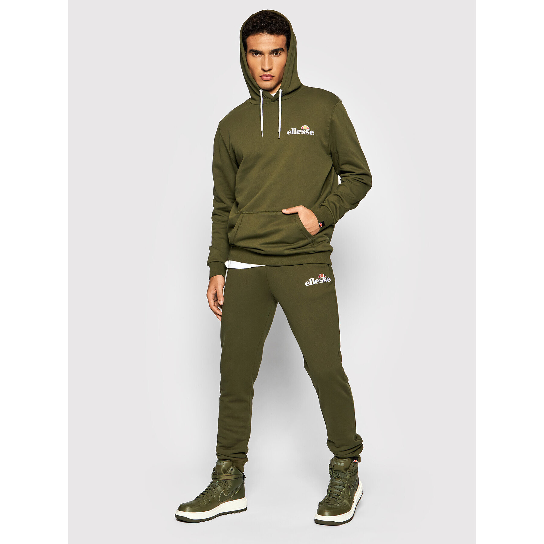 Ellesse Суитшърт Primero SHS08781 Зелен Regular Fit - Pepit.bg