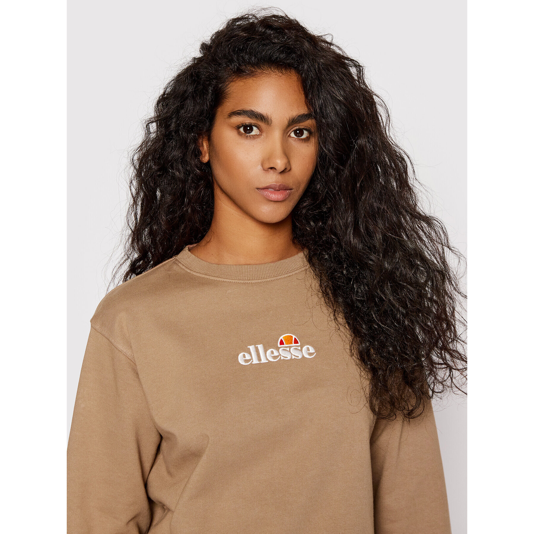 Ellesse Суитшърт Sappan SGM13149 Кафяв Regular Fit - Pepit.bg