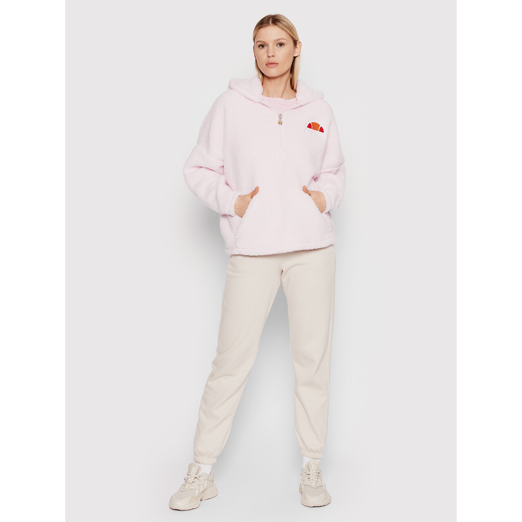 Ellesse Суитшърт Seppy SGL07488 Розов Relaxed Fit - Pepit.bg