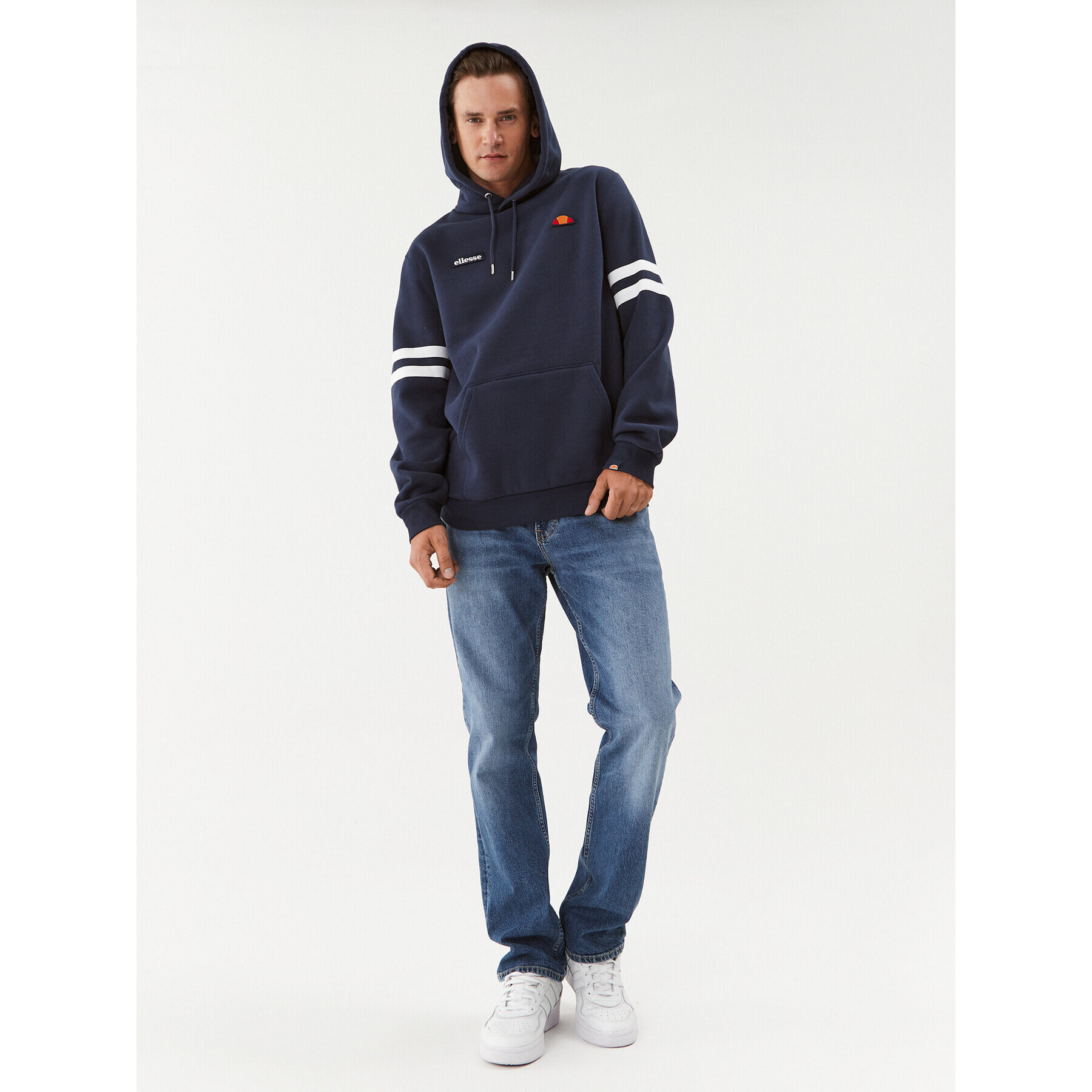 Ellesse Суитшърт SHP17083 Тъмносин Regular Fit - Pepit.bg