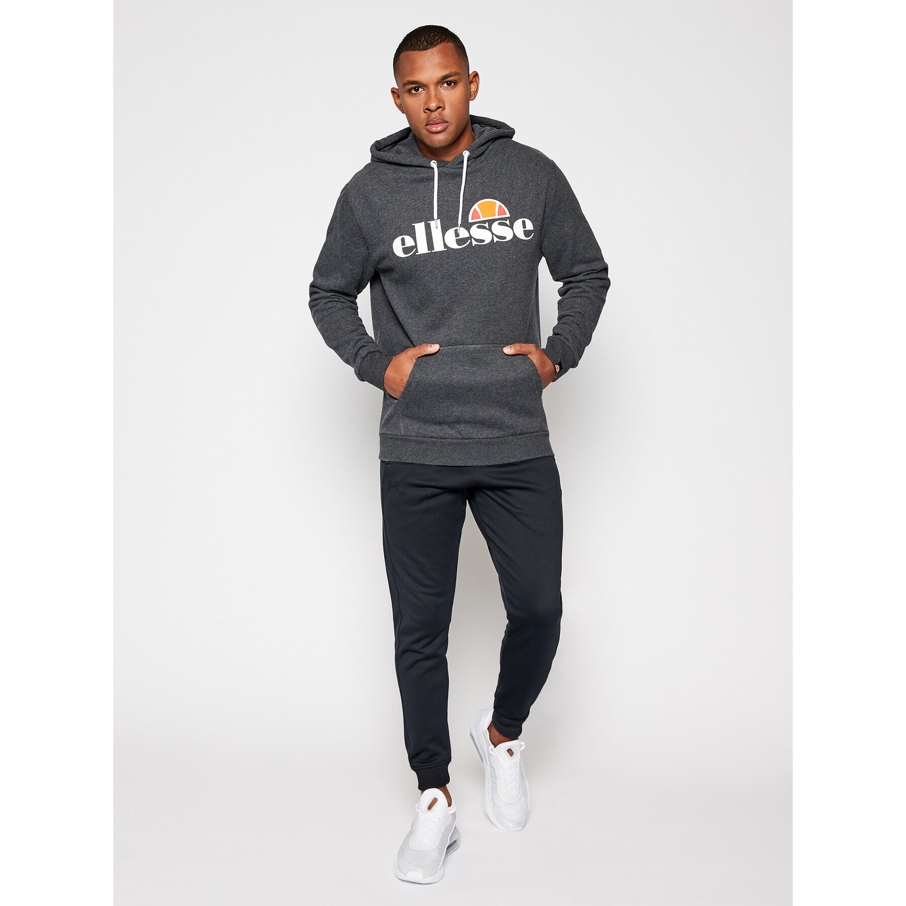 Ellesse Суитшърт Sl Gottero Oh SHC07407 Сив Regular Fit - Pepit.bg