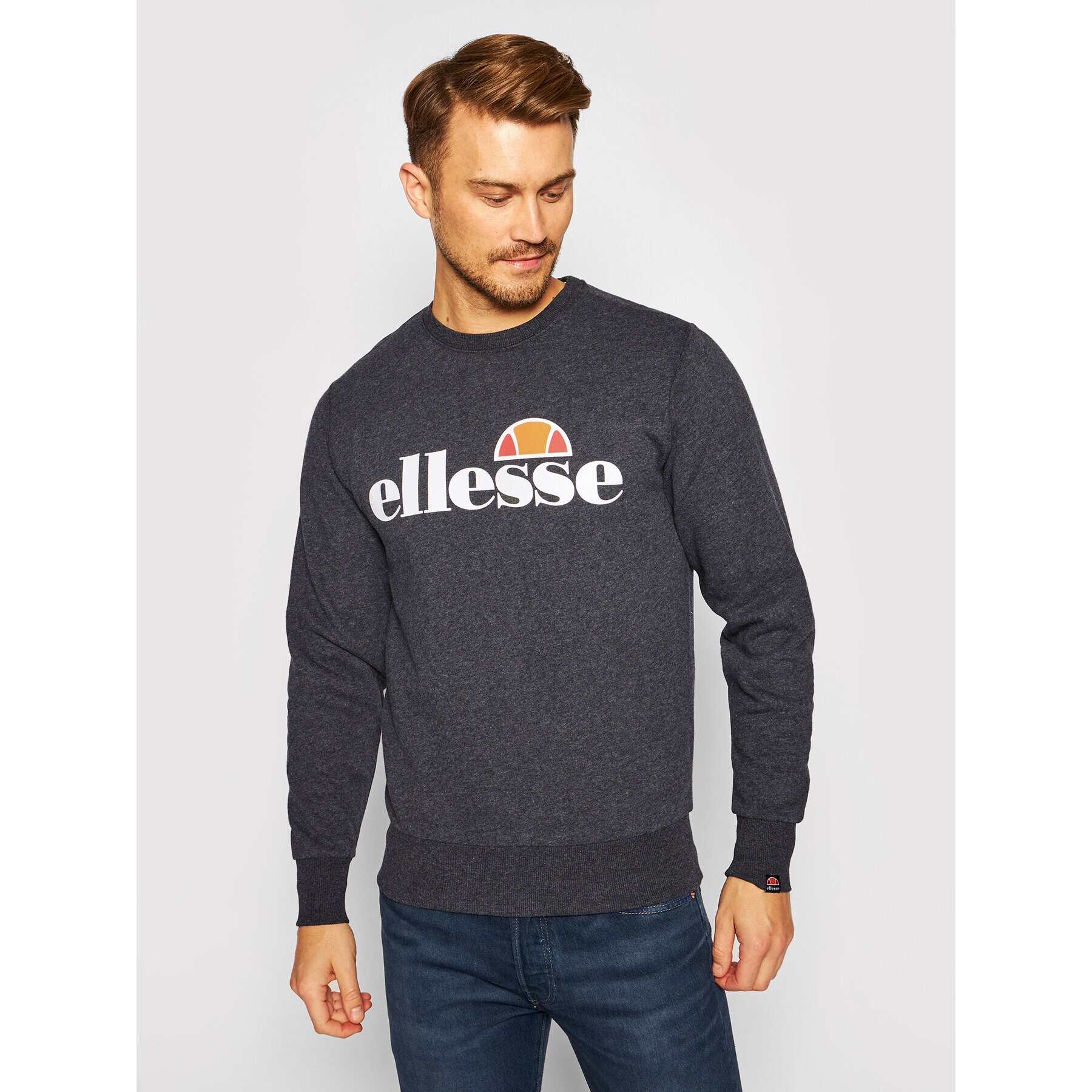 Ellesse Суитшърт Sl Succiso SHC07930 Сив Regular Fit - Pepit.bg